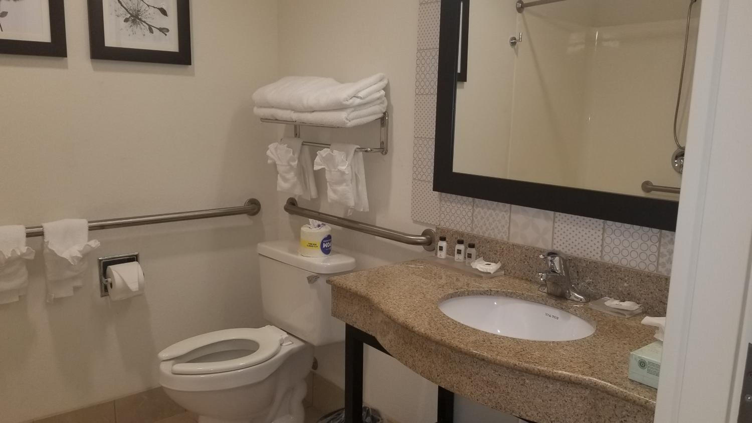 Room with Two Double Beds - Roll-In Shower photo 2