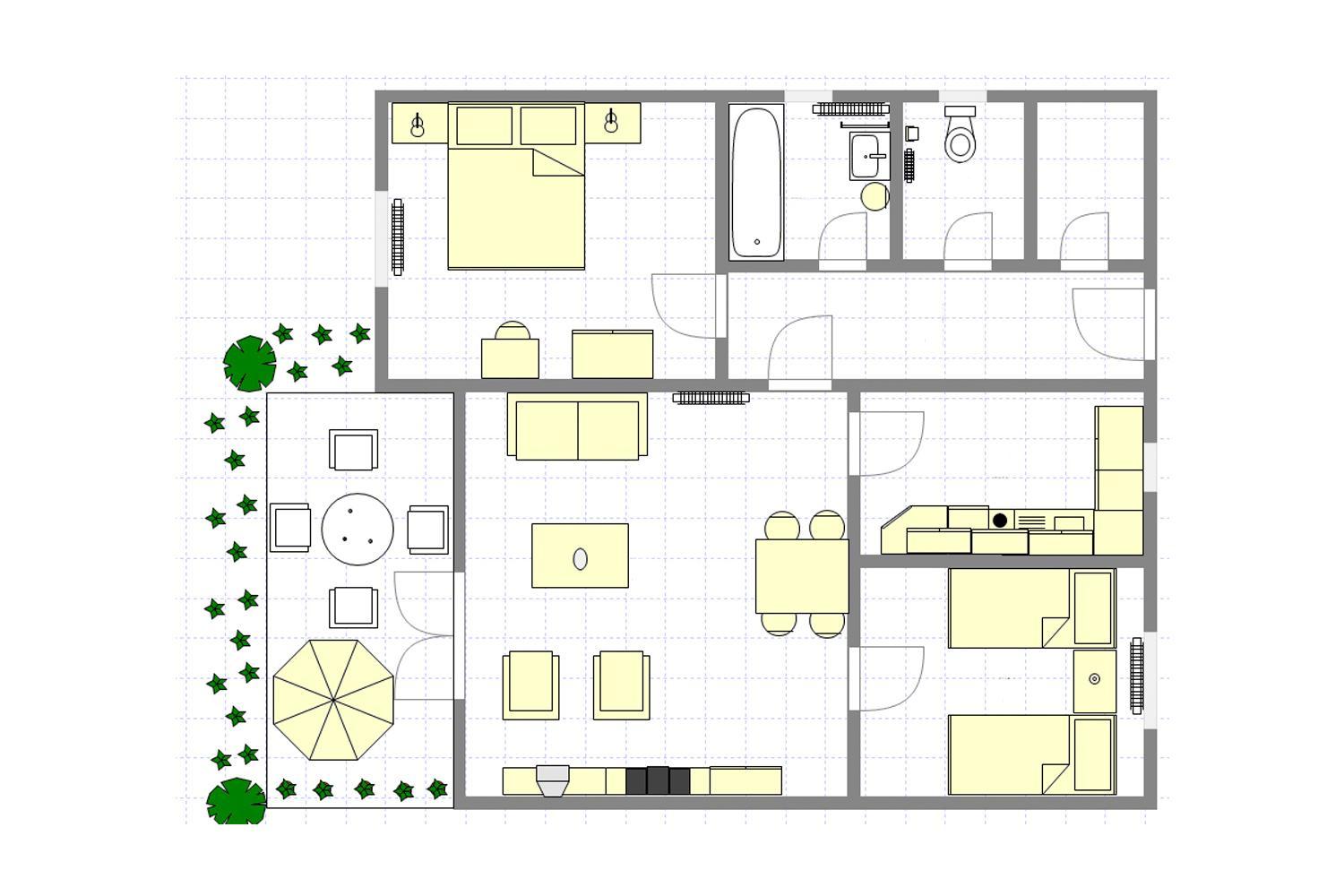 Apartment With Terrace photo 2