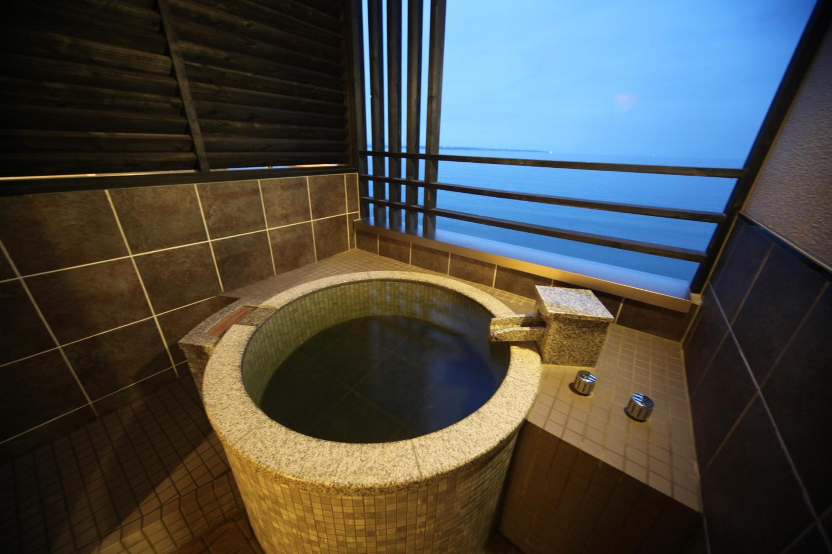 Deluxe Twin Room with Open-Air Bath