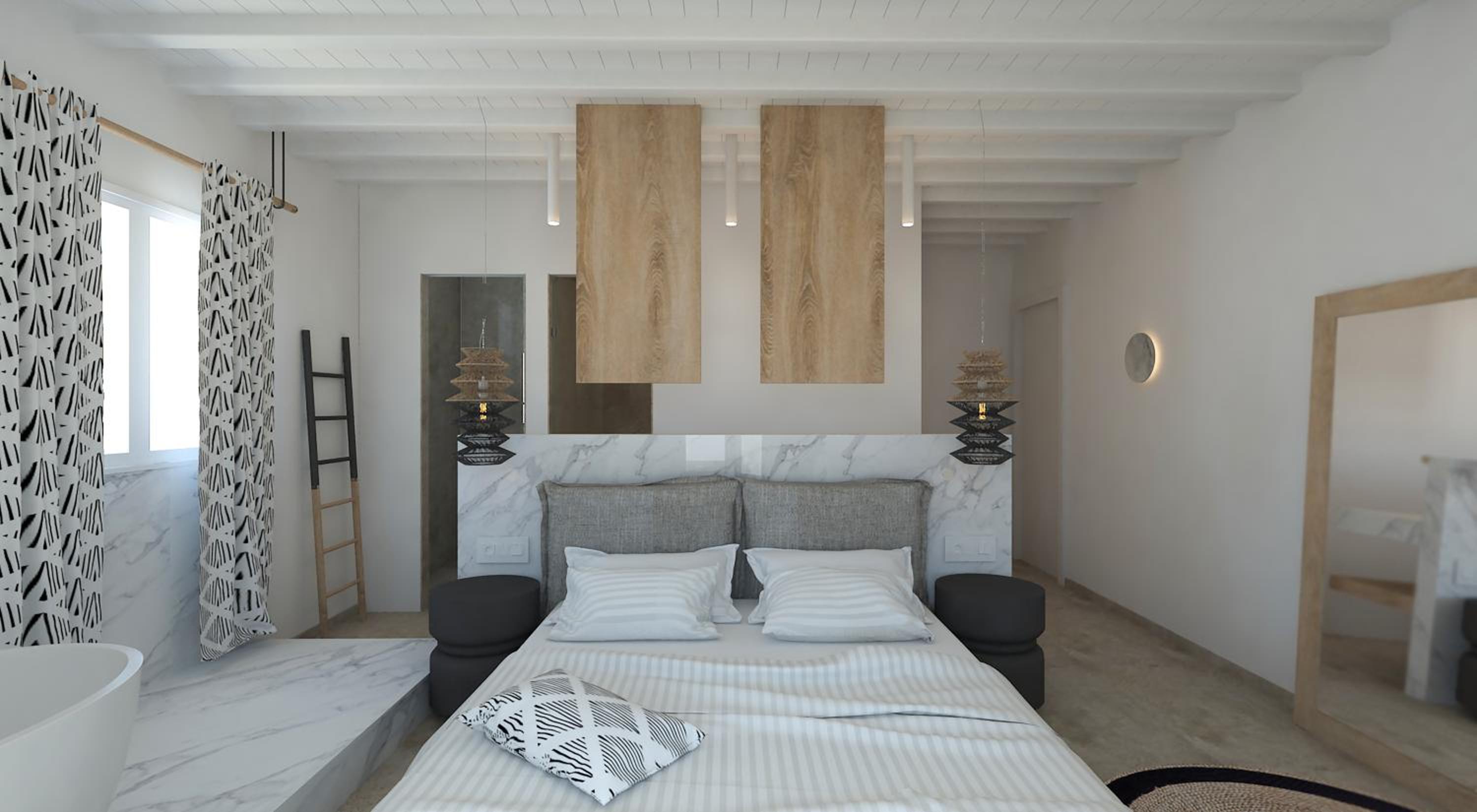 Junior Suite with Bathtub and Sea View  - Photo 1