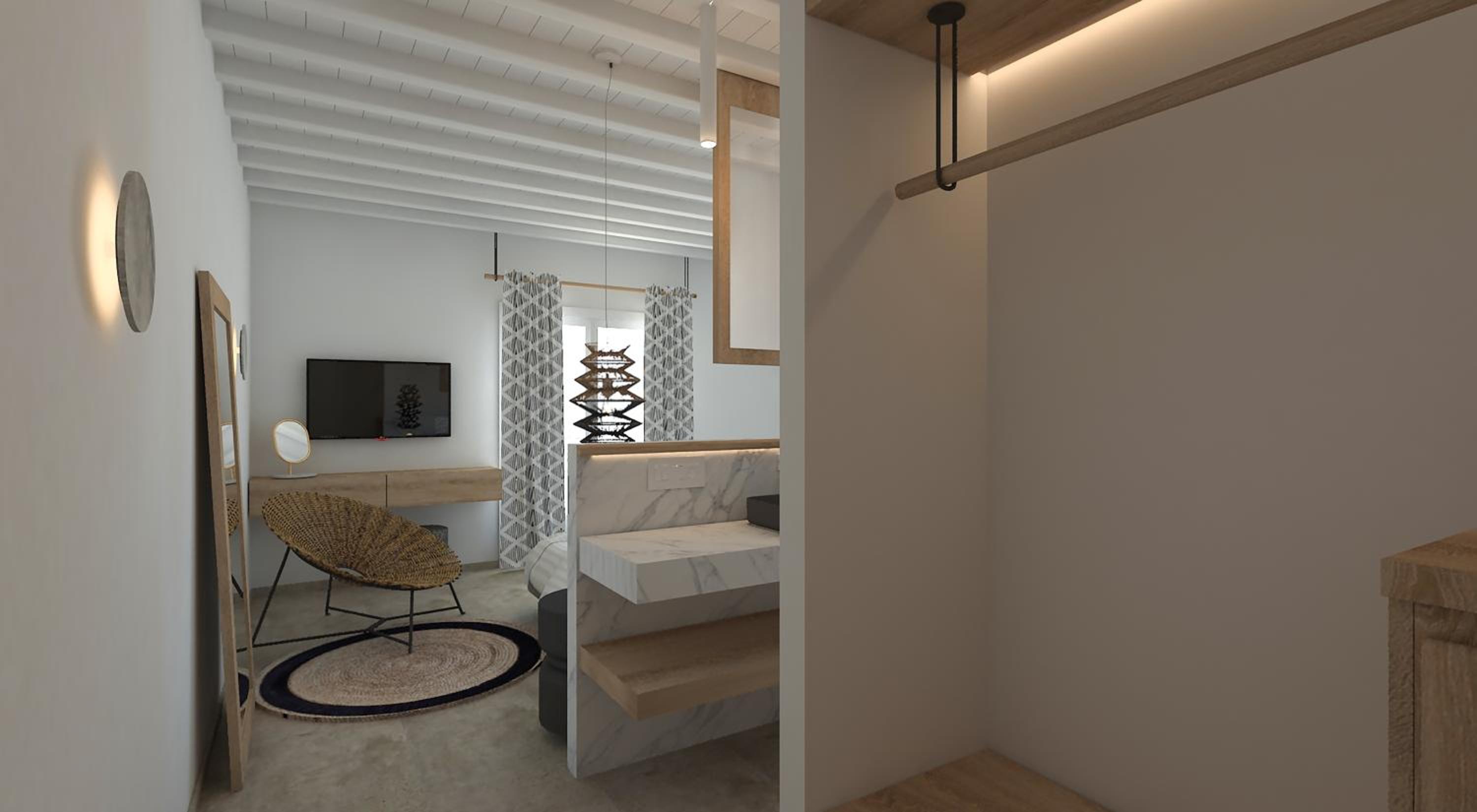 Junior Suite with Bathtub and Sea View  - Photo 6
