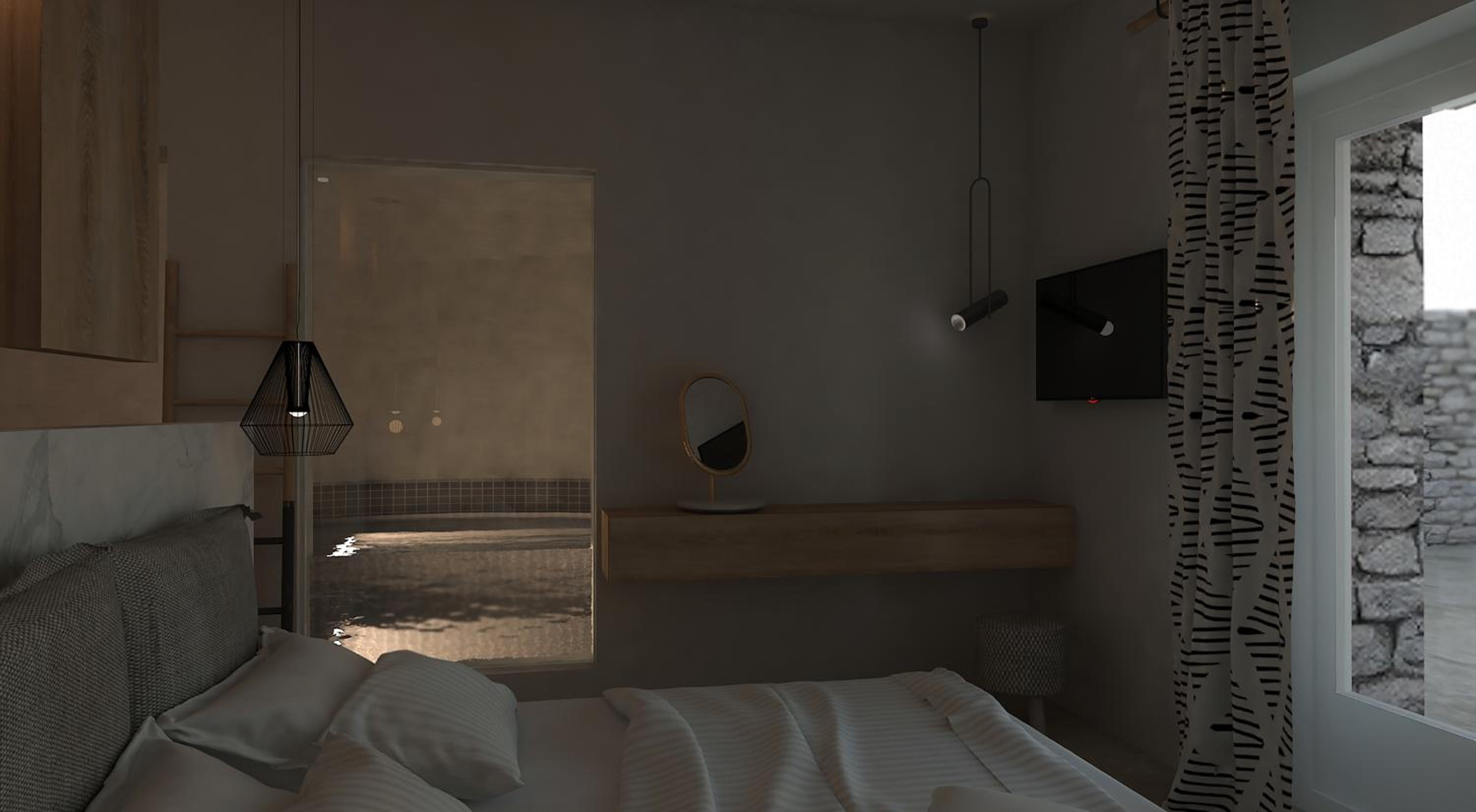 Superior Double Room with Indoor Hot tub and Sea View  - Photo 6