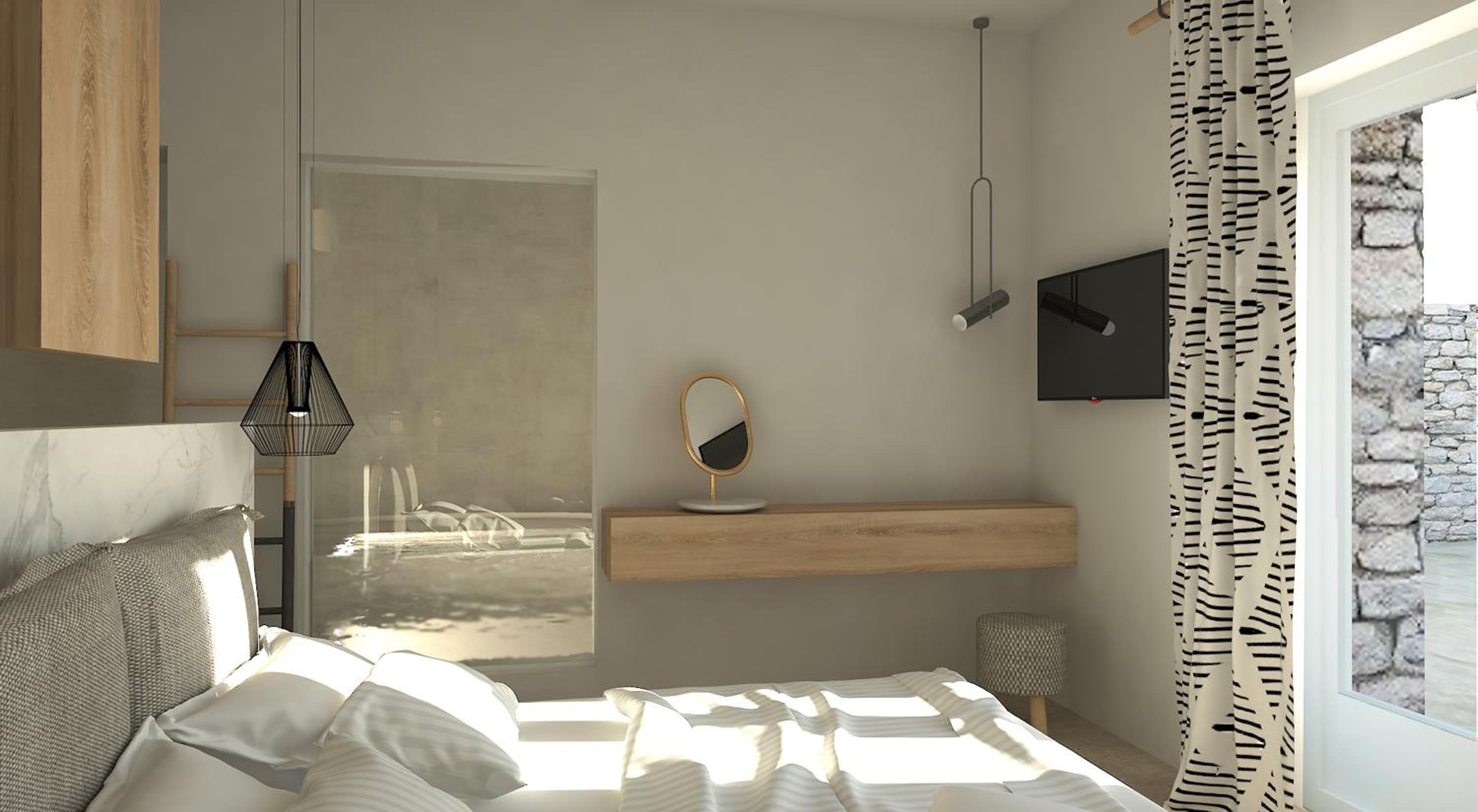 Superior Double Room with Indoor Hot tub and Sea View  - Photo 2