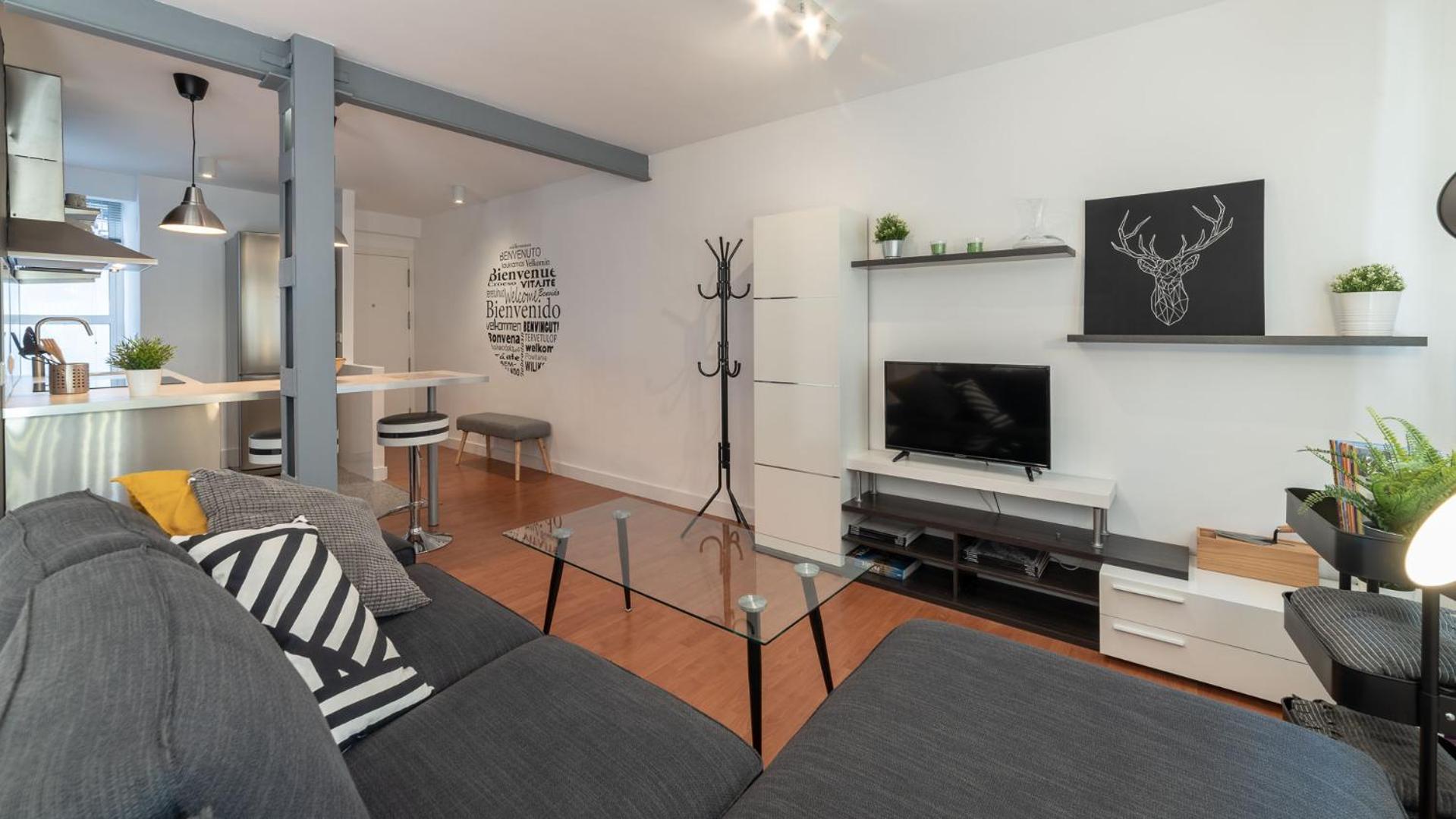 Apartamento de dos habitaciones