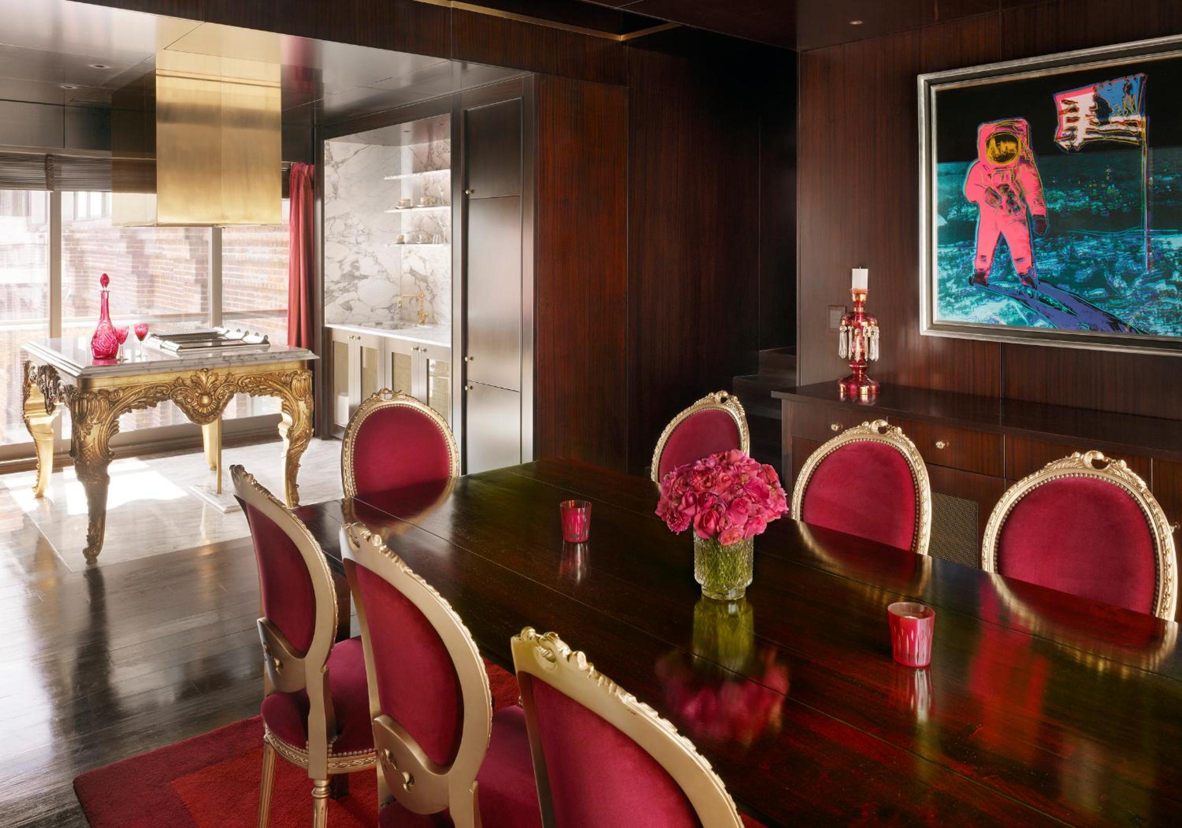 Two-Bedroom Faena Suite with One King Bed and Two Single Beds