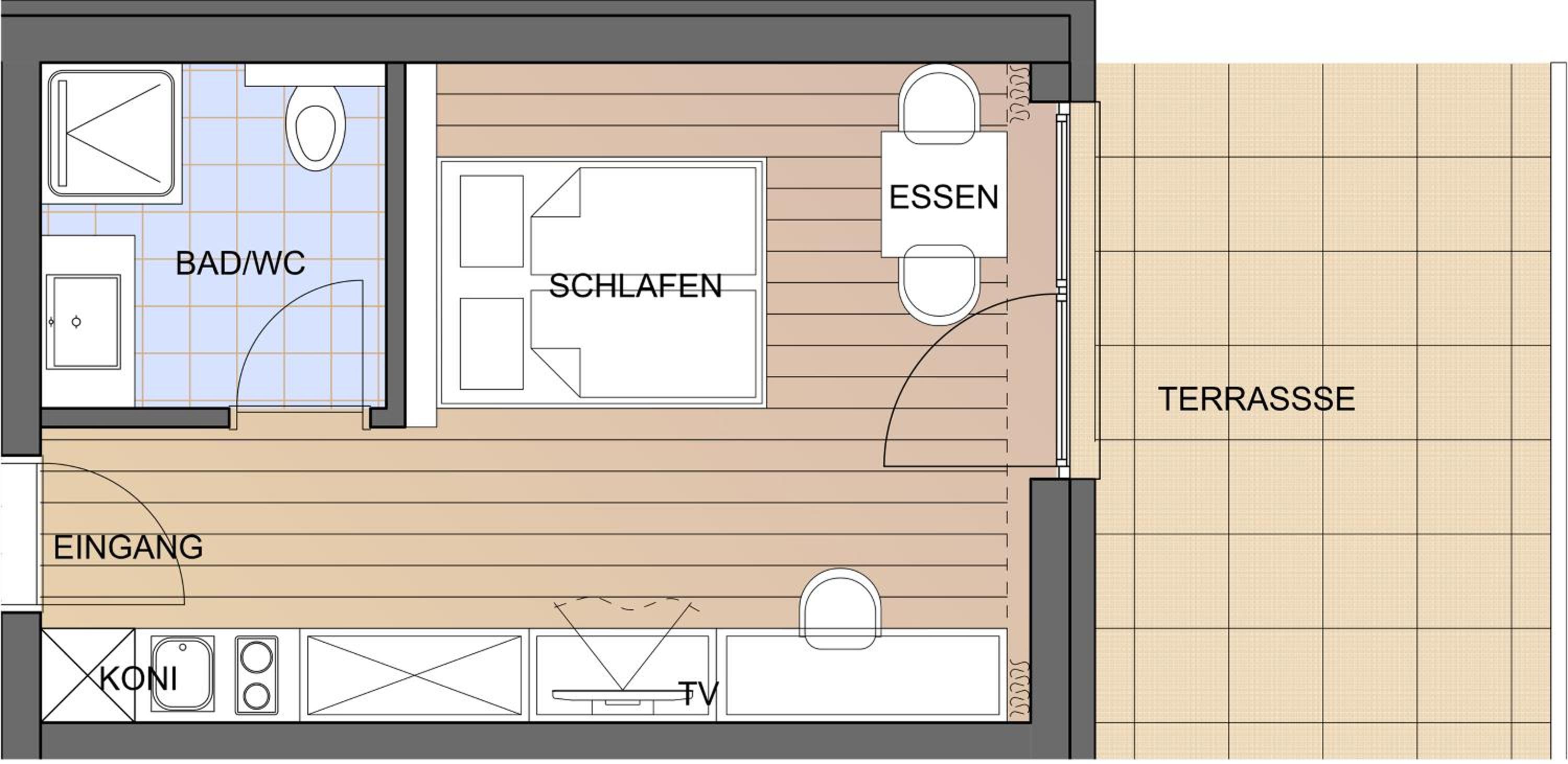 Studio Apartment photo 3