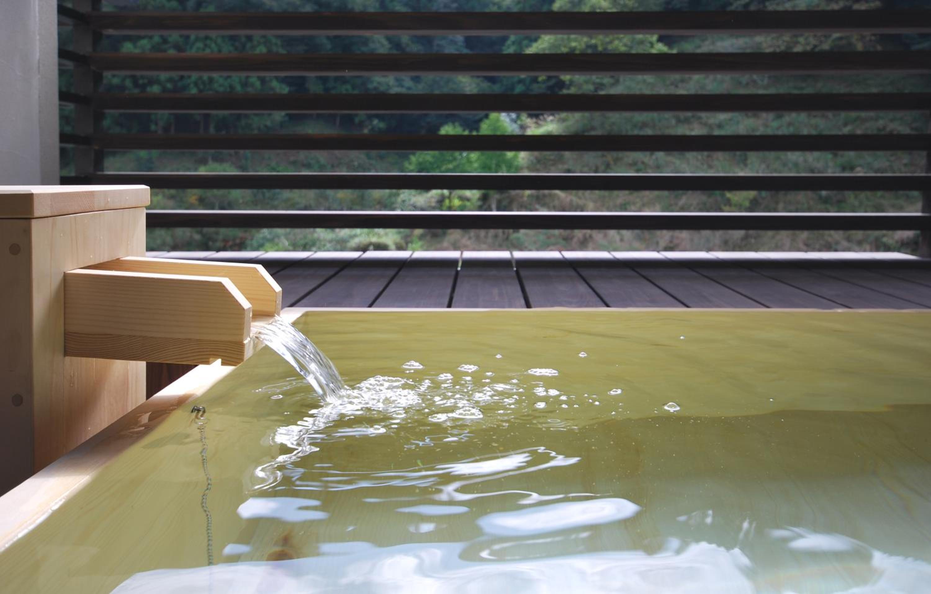 Deluxe Twin Room with Open-Air Bath photo 2