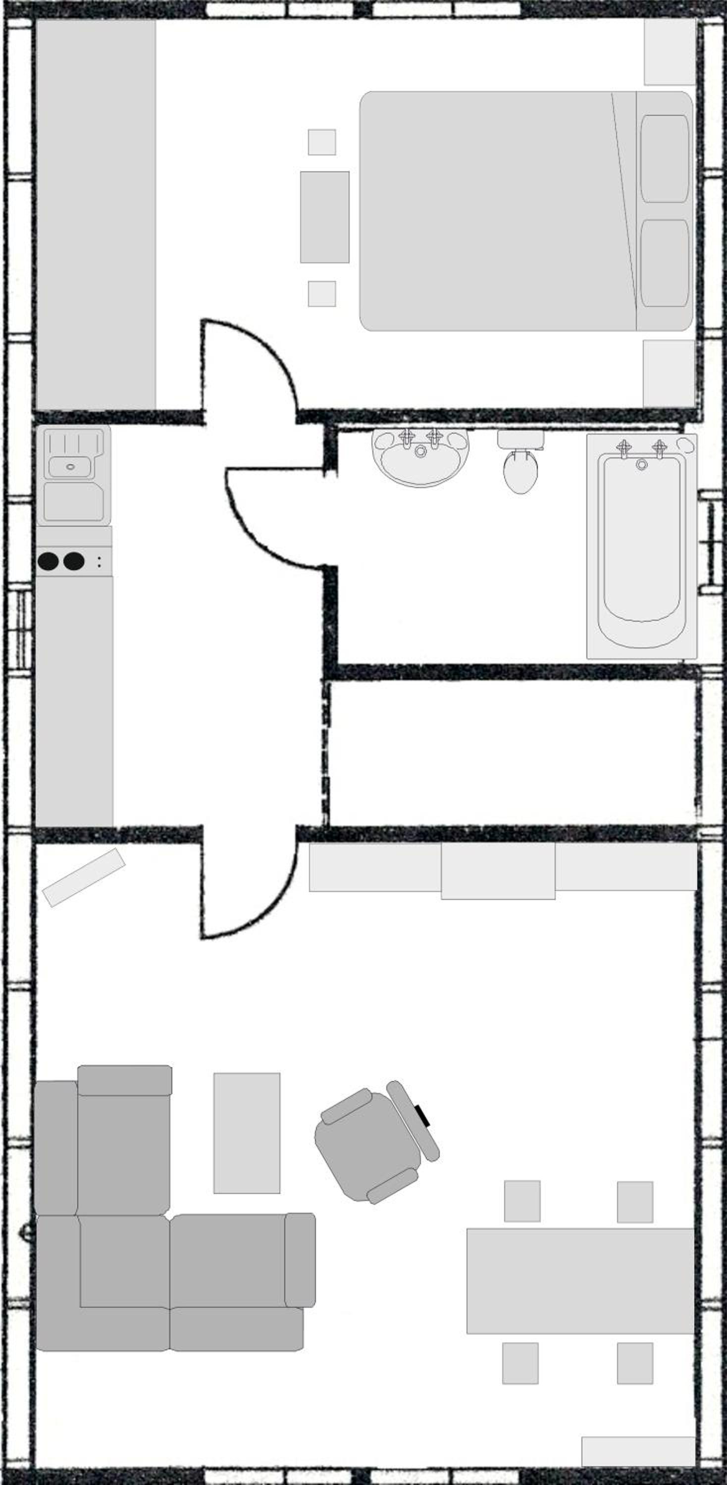 One-Bedroom Apartment photo 3