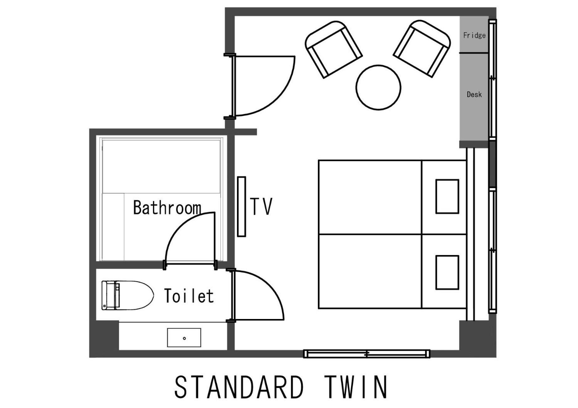 Standard Twin Room photo 2