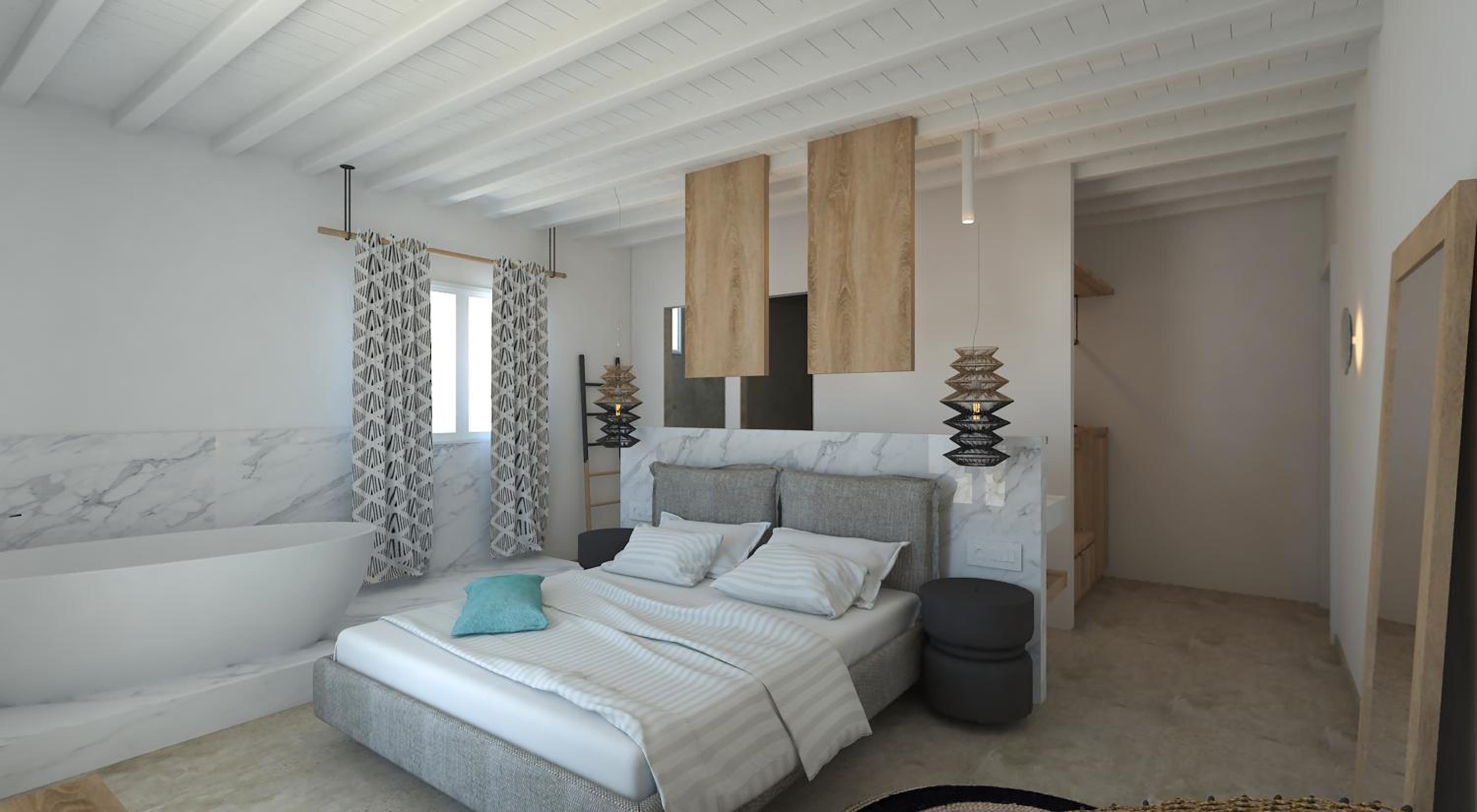 Junior Suite with Bathtub and Sea View  - Photo 4
