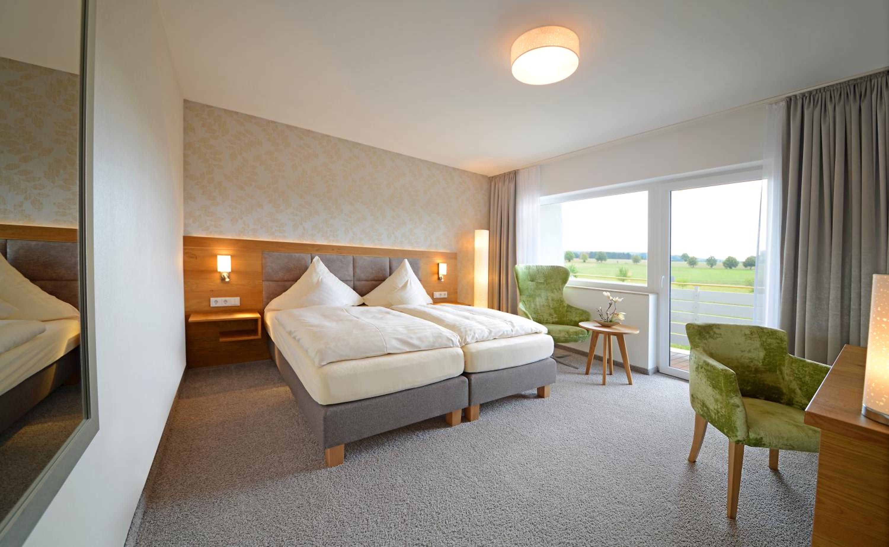 Deluxe-Doppelzimmer mit Balkon