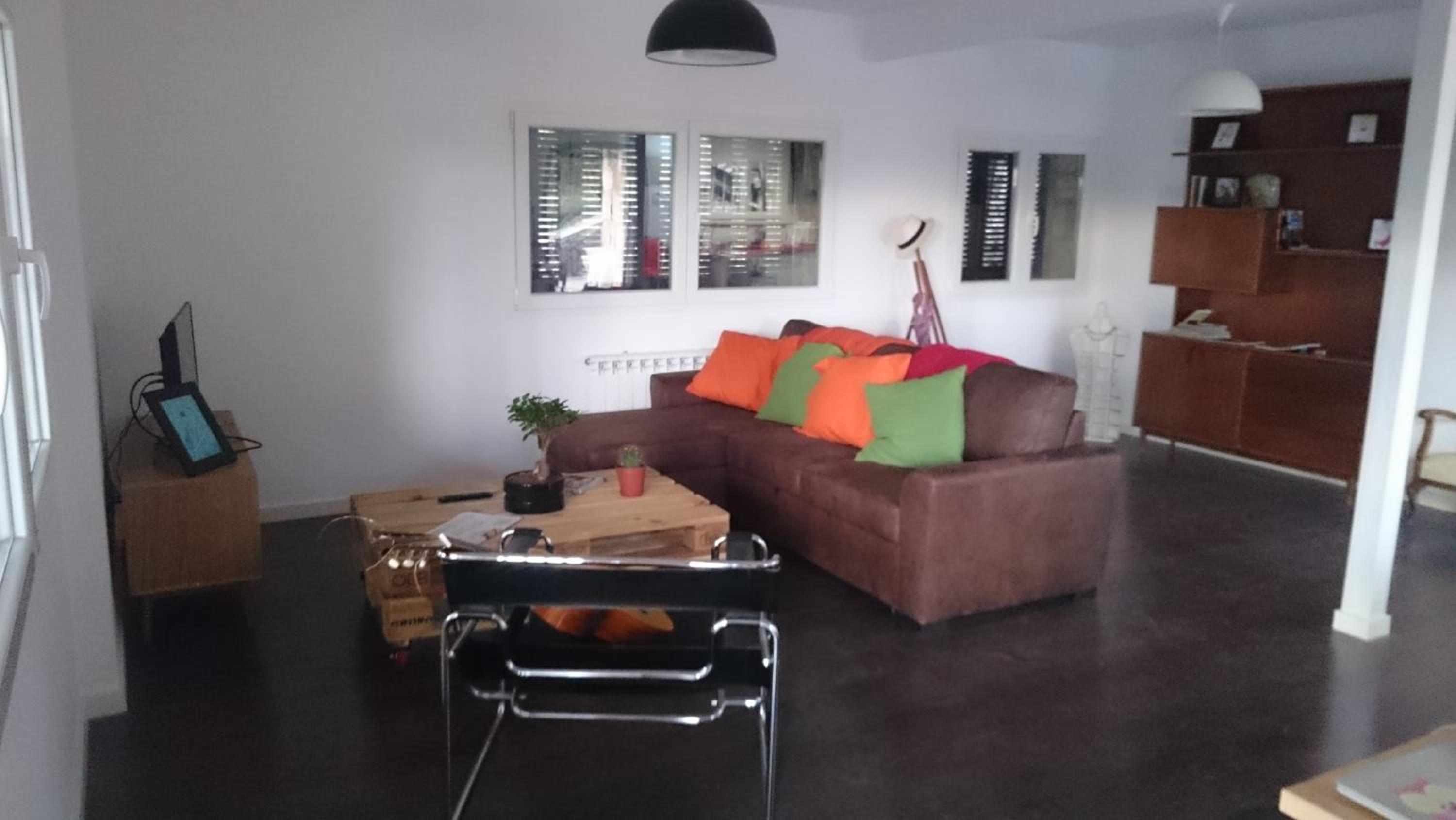 Apartamento con vista al jardín