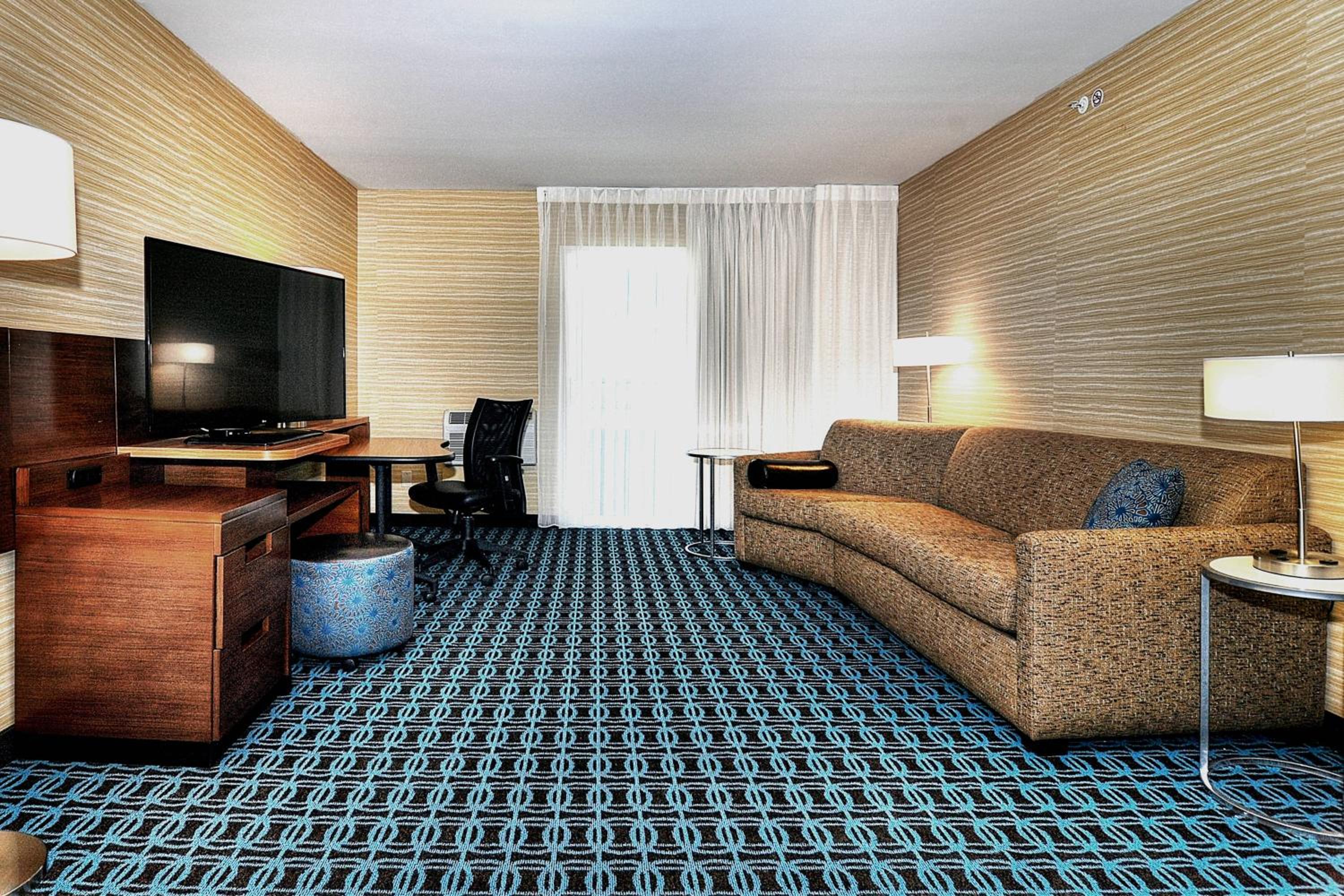 One-Bedroom King Suite with Balcony and Sofa Bed