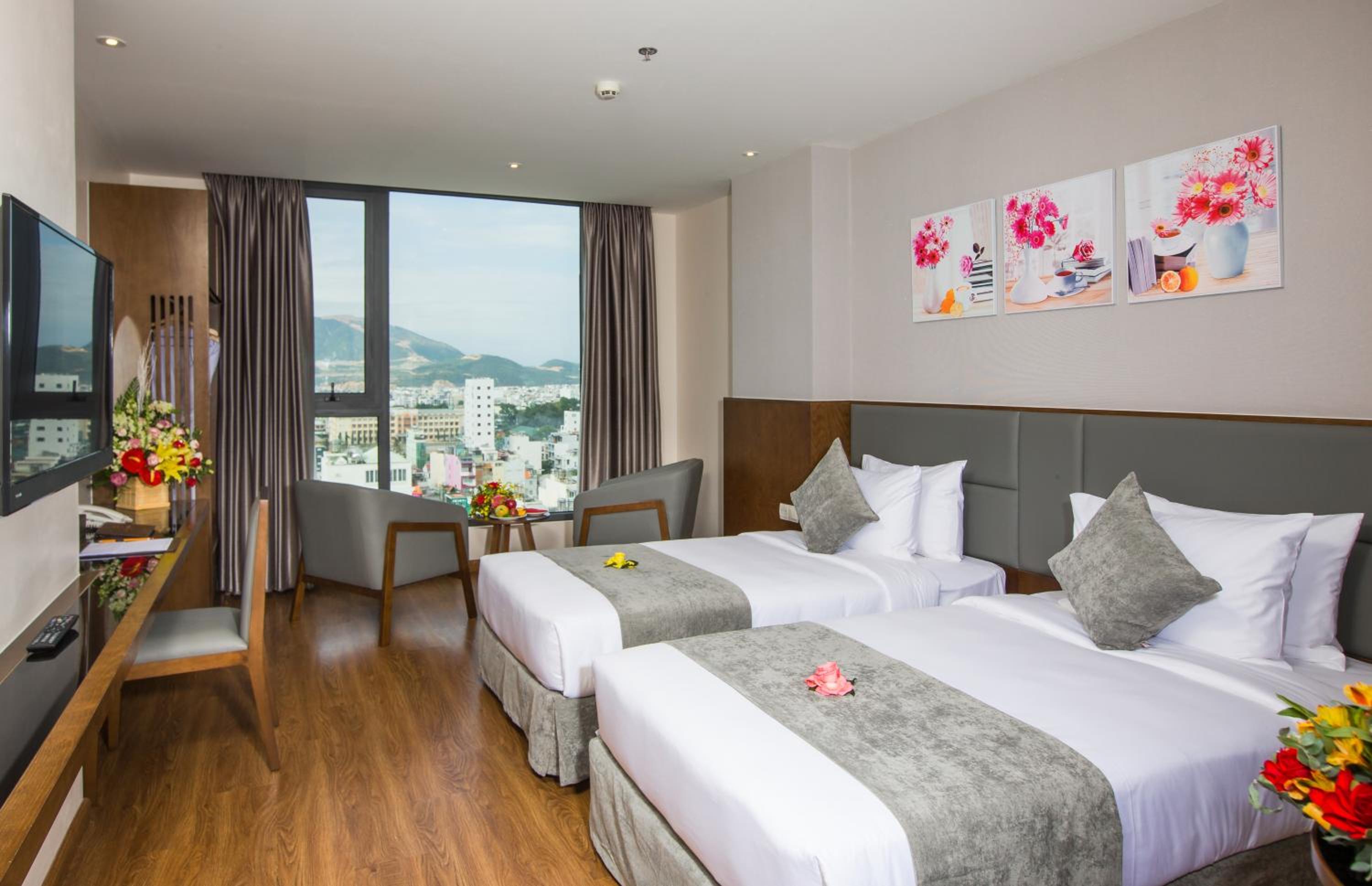Deluxe Double or Twin Room with City View