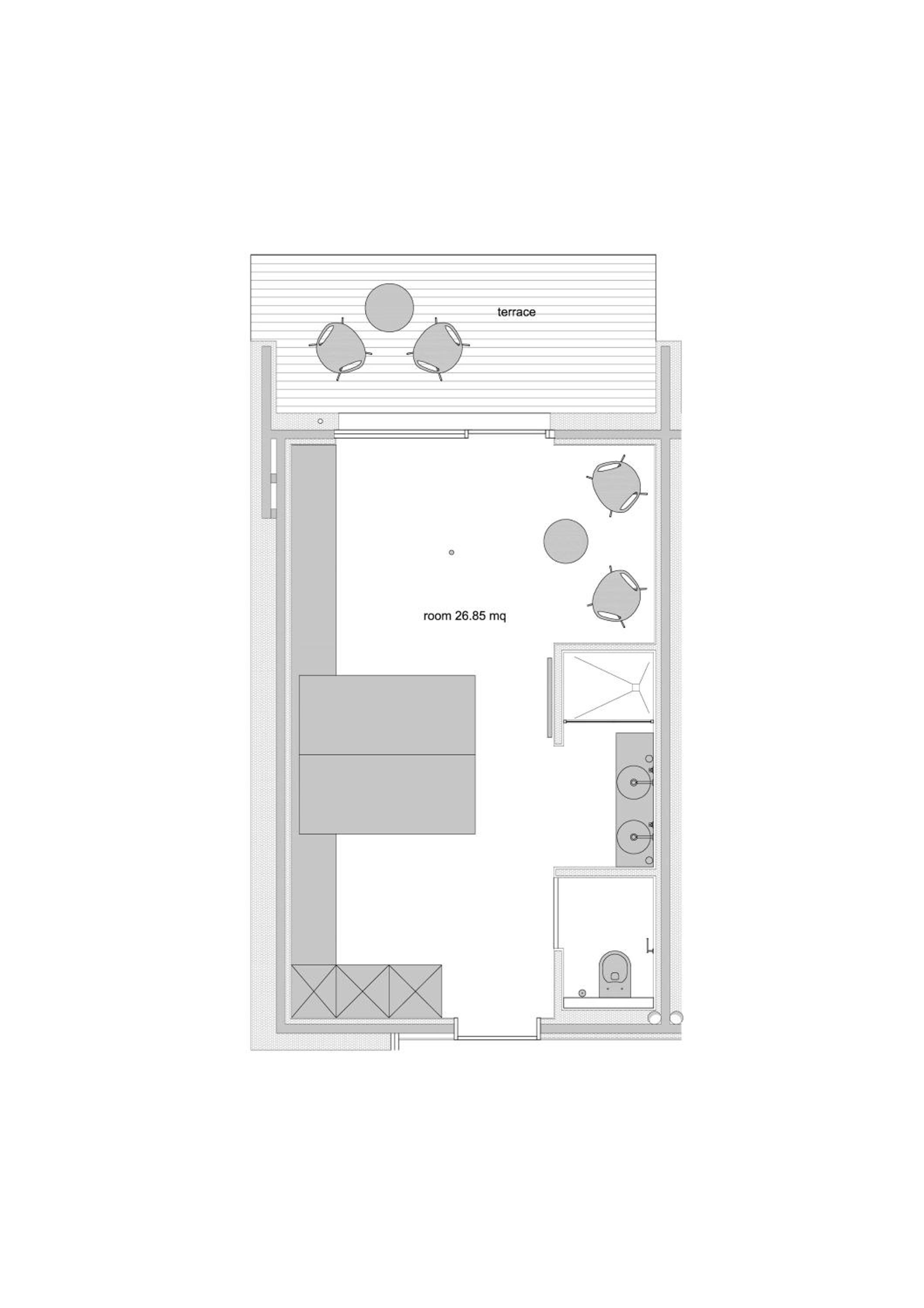 Double or Twin Room with Dancing Pole - Photo 4