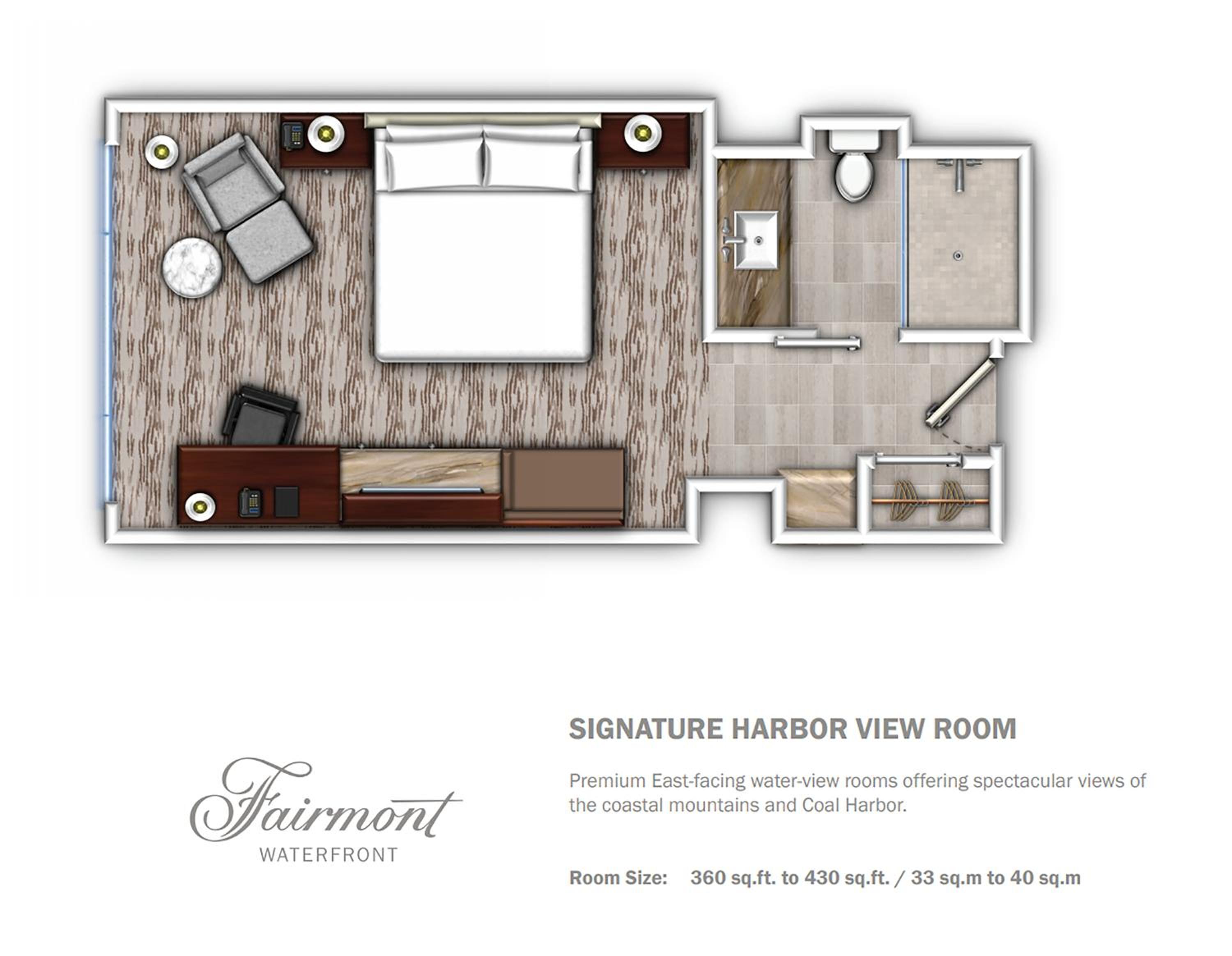 Signature Harbor View Room with King Bed