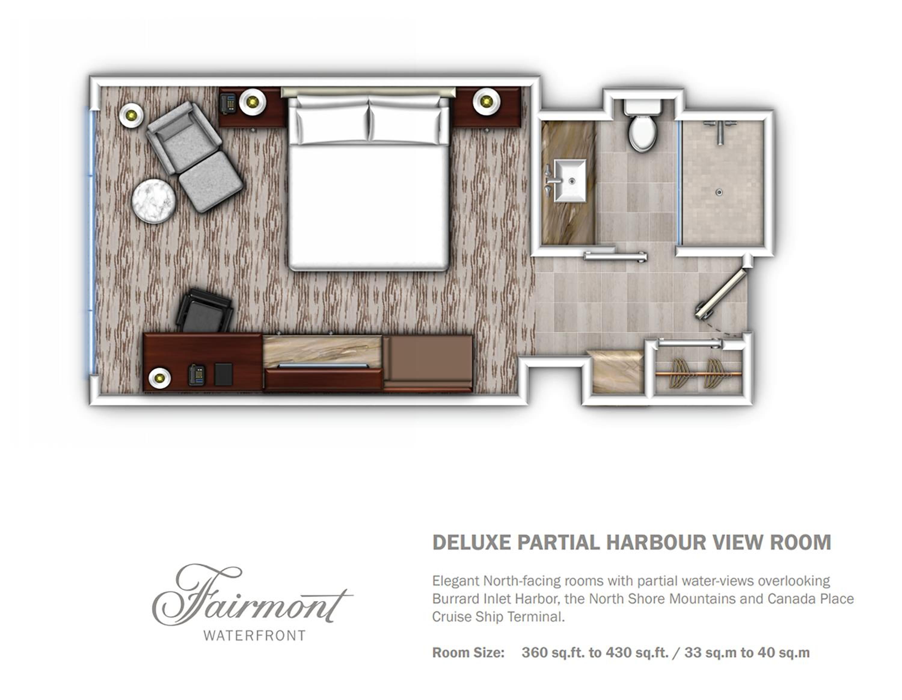 Deluxe Partial Harbor View Room with King Bed thumbnail 5