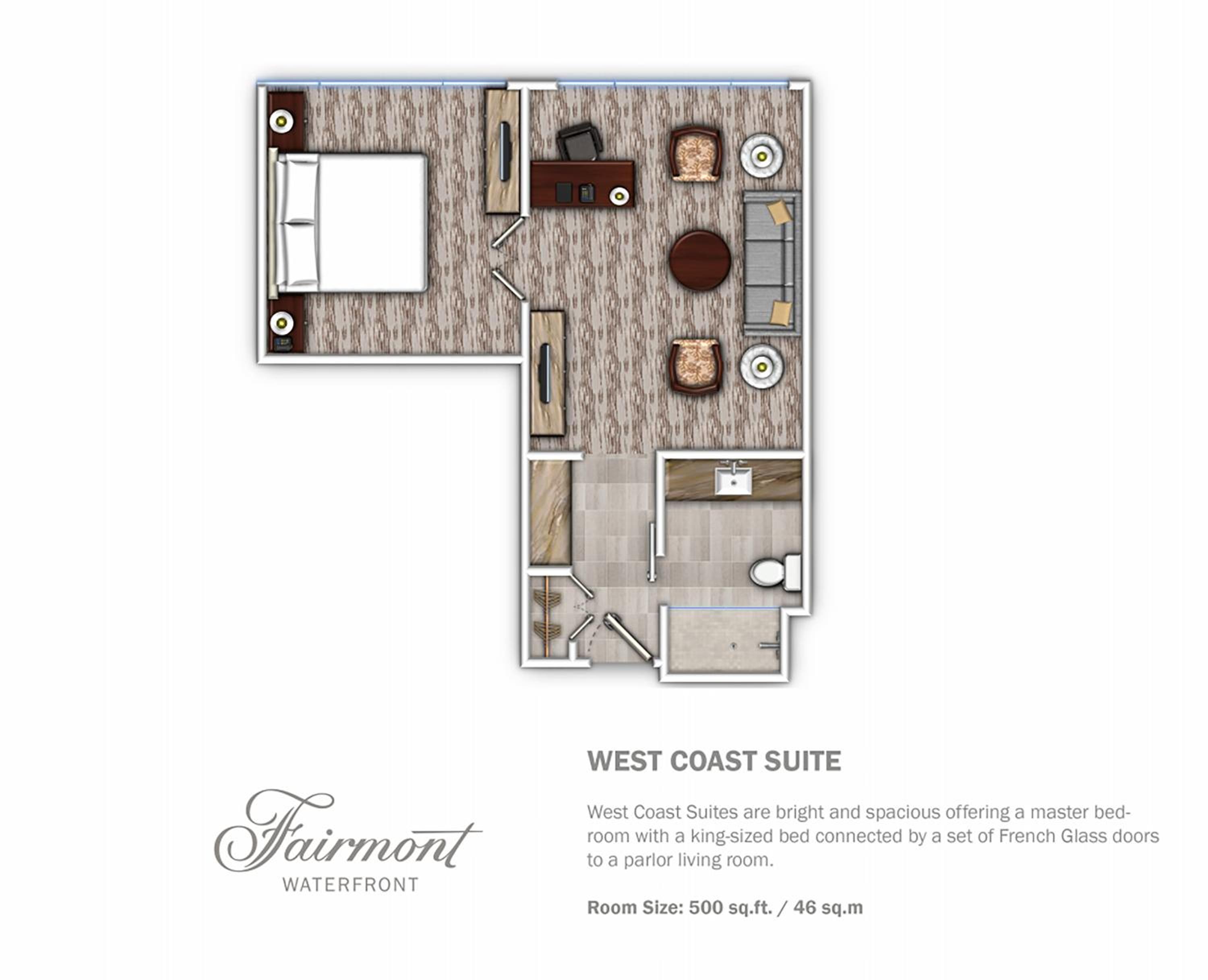 West Coast Suite with King Bed
