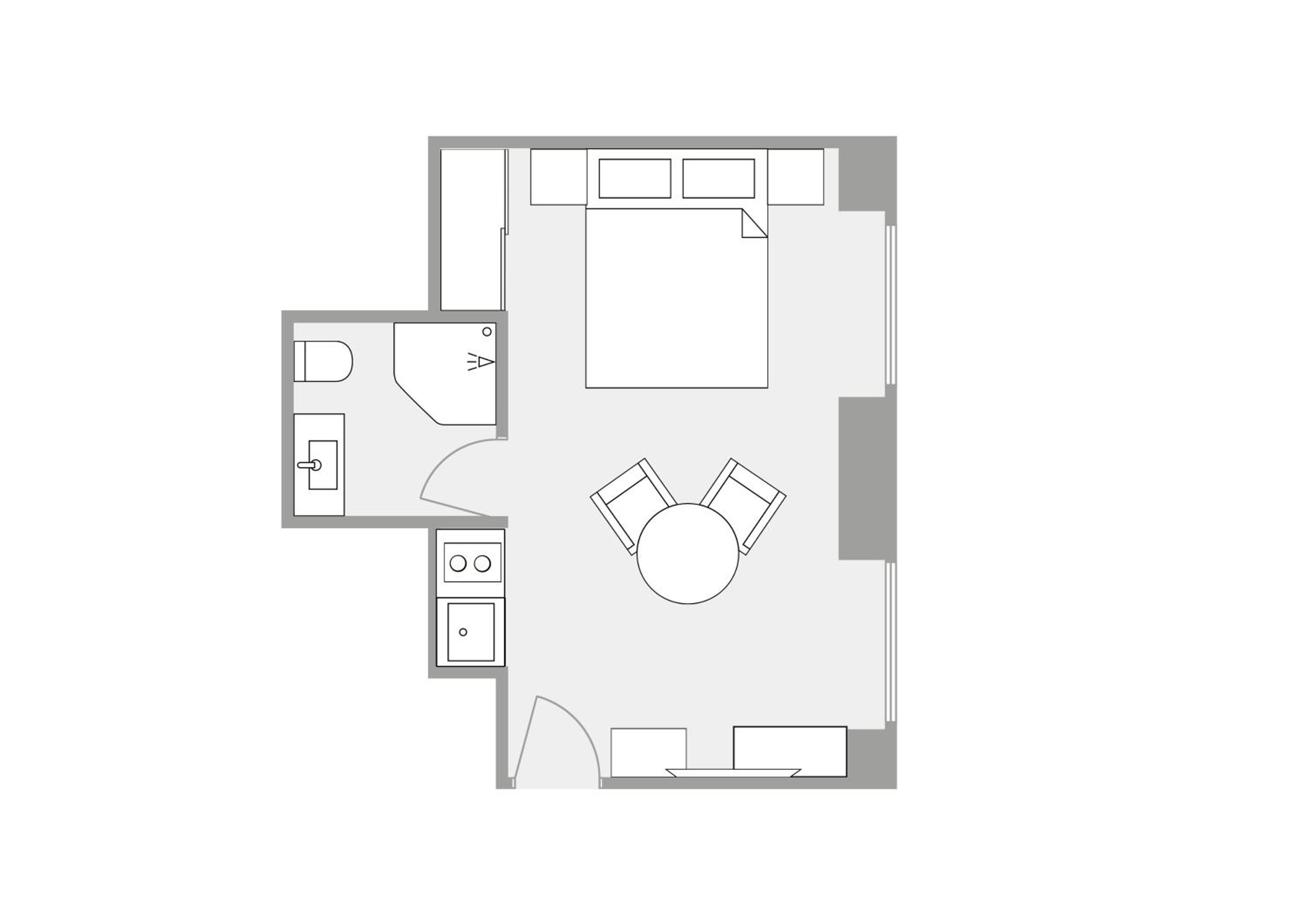Deluxe Studio Apartment - Photo 7