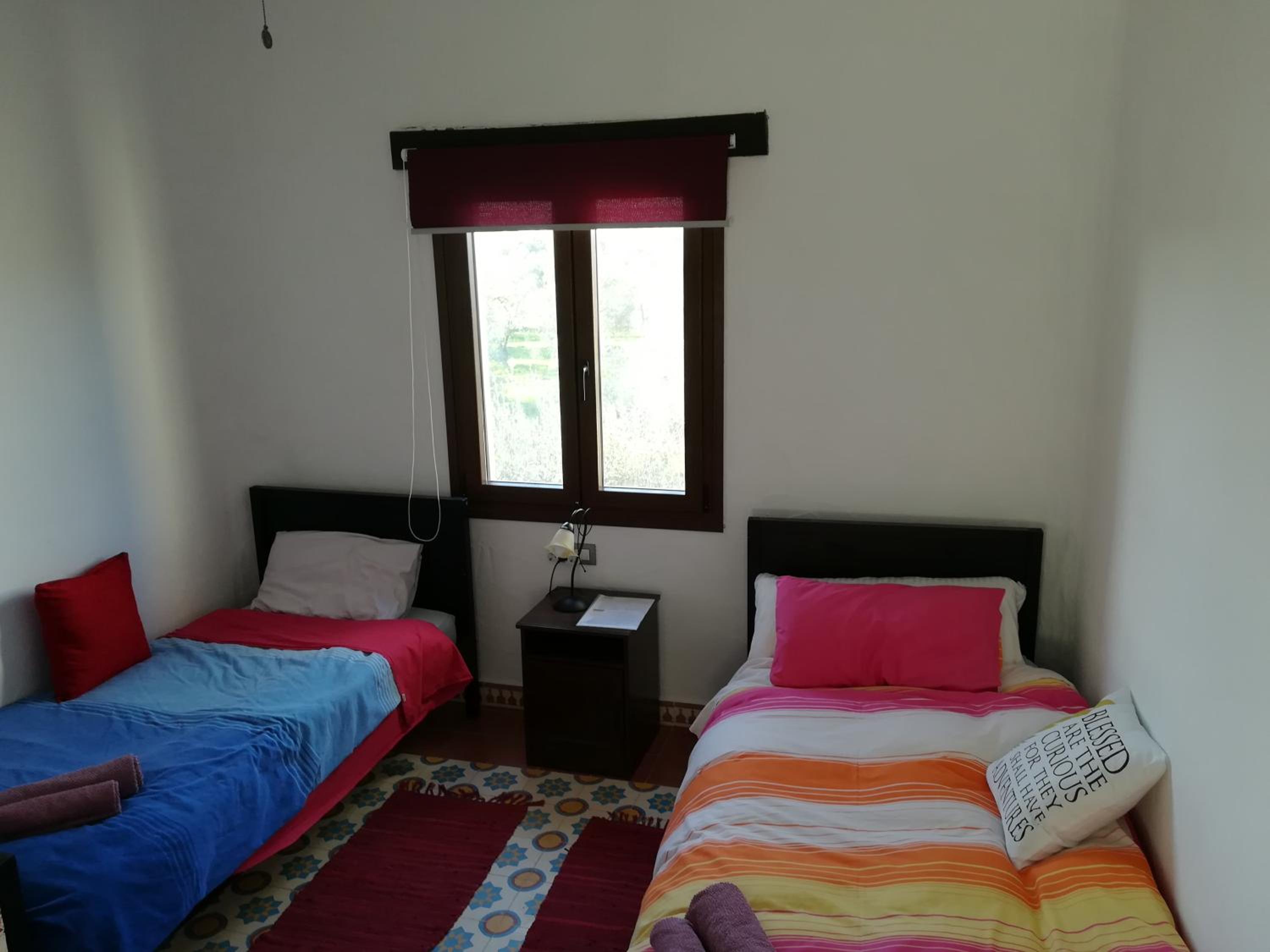 Habitación Estándar con Dos Camas y Baño Compartido
