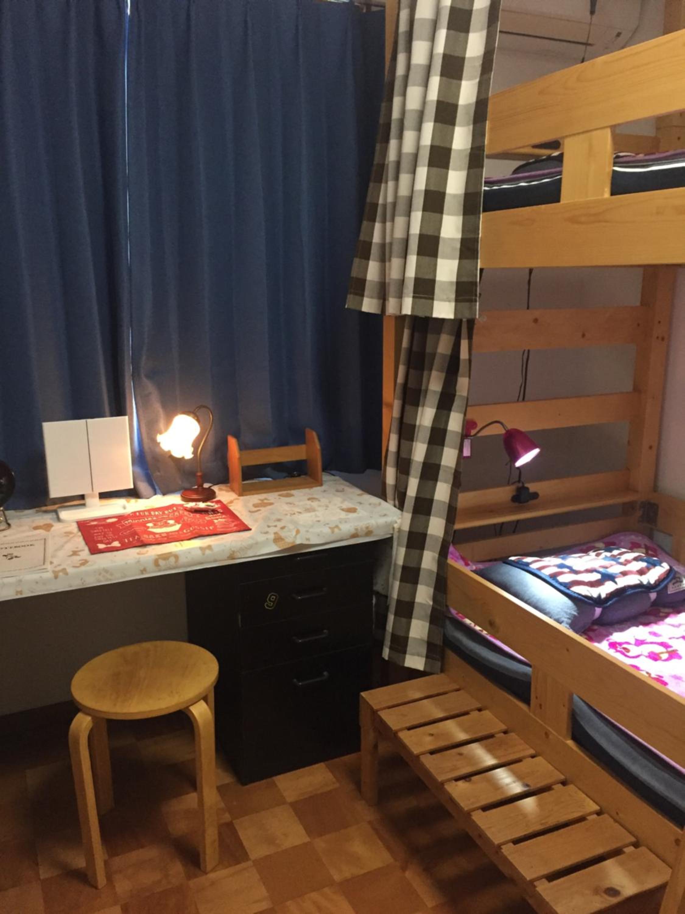 Bunk Bed in Female Dormitory Room  