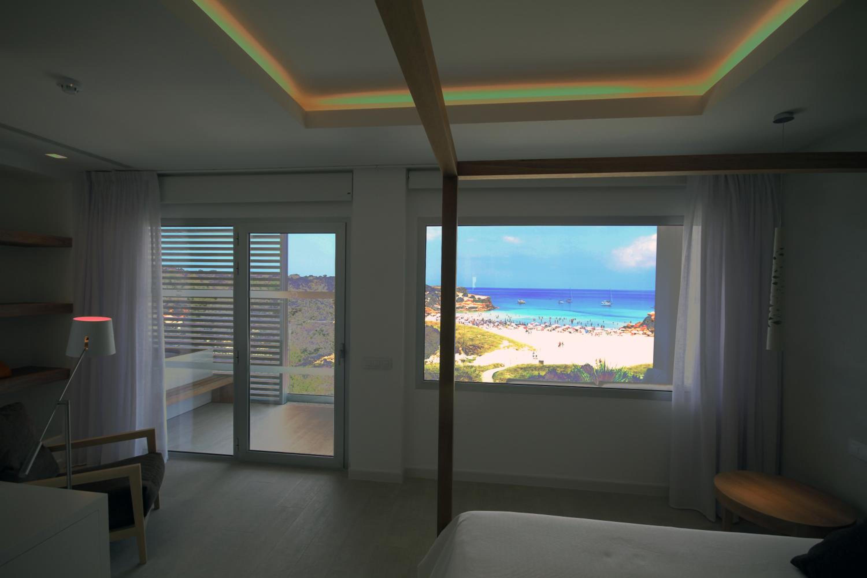 Suite Junior con vista al mar.