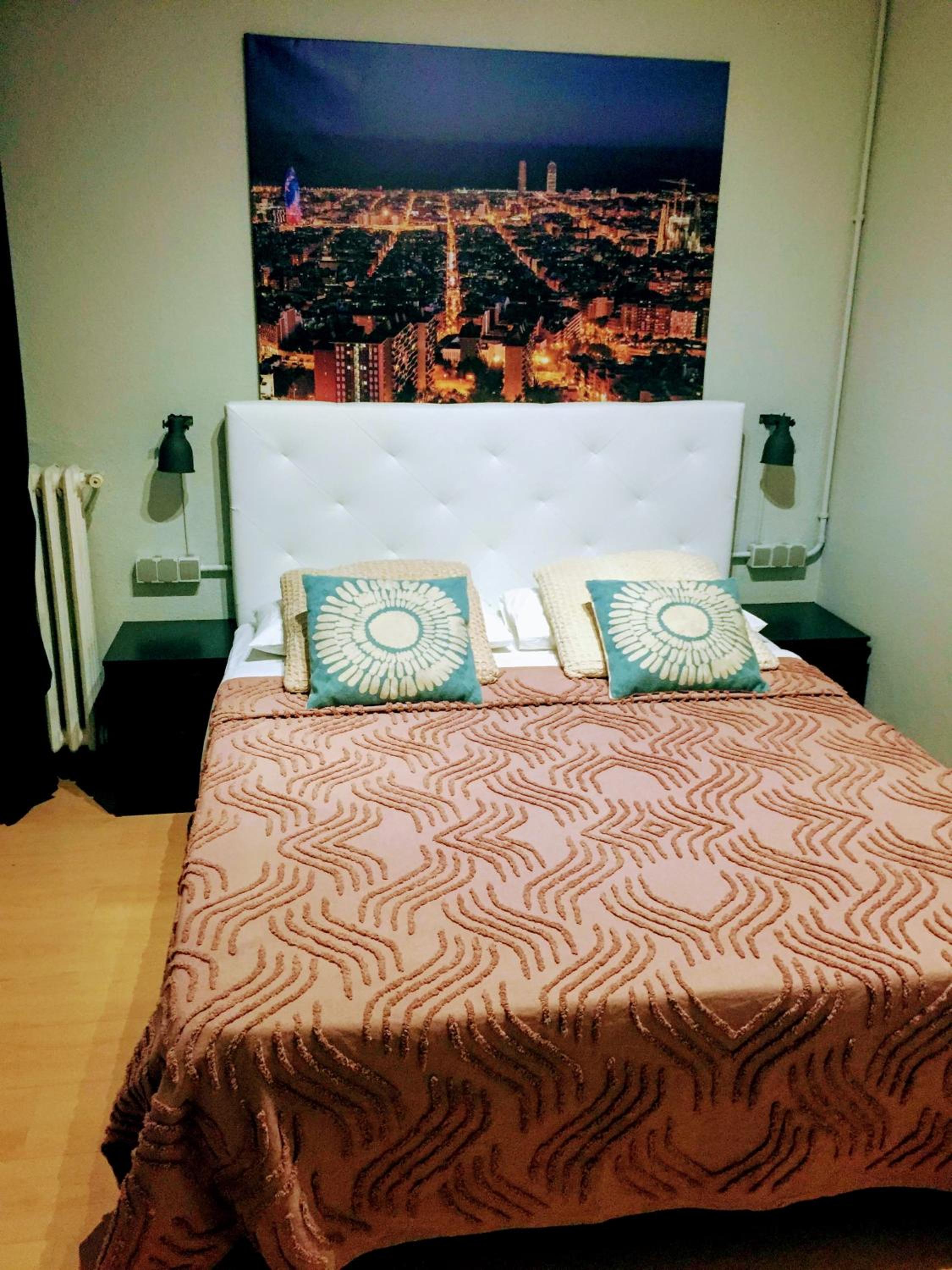 Habitación doble con baño compartido