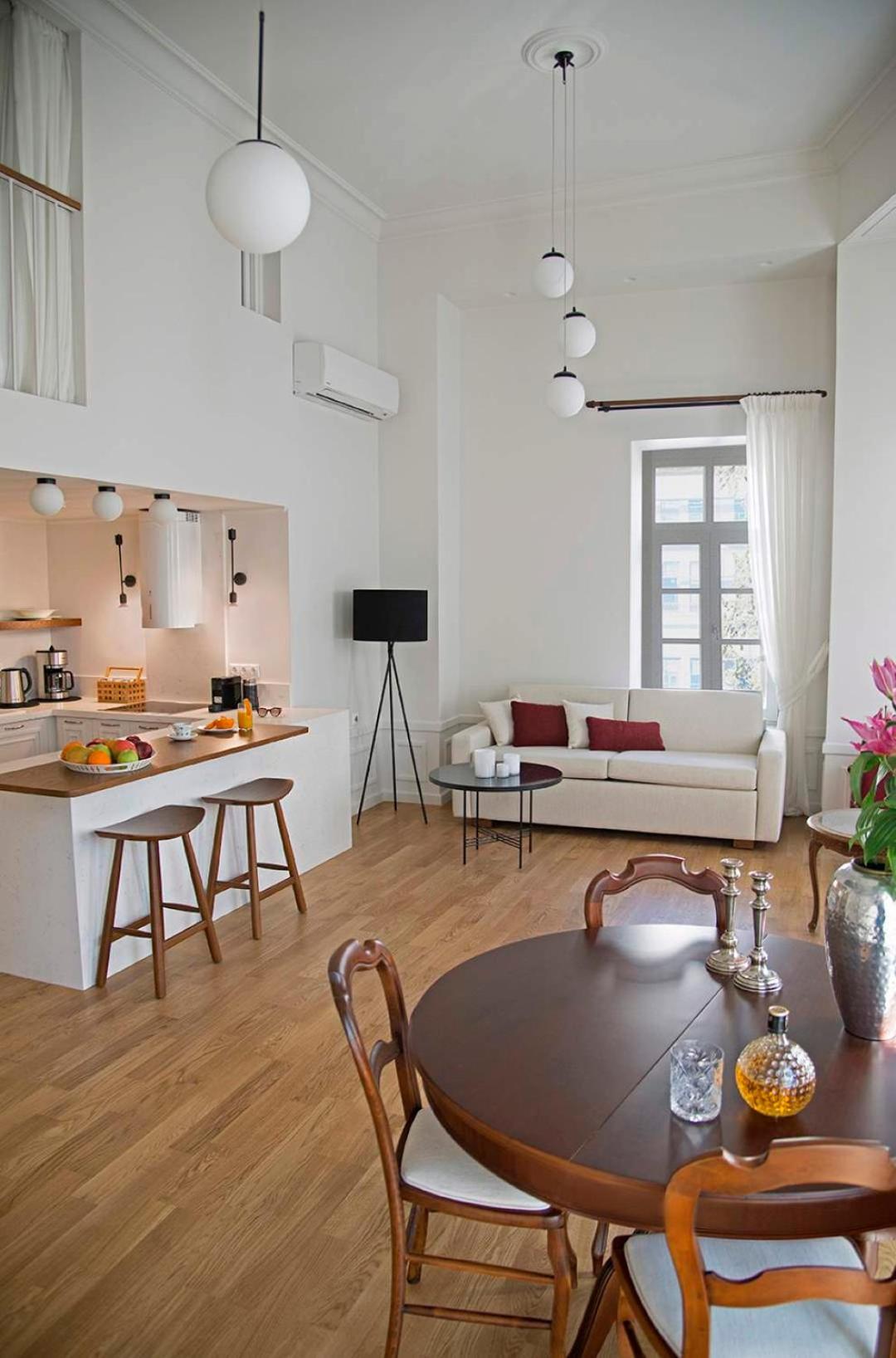 Voreas Two Bedroom  Apartment with Balcony with Ermou Str View photo 1