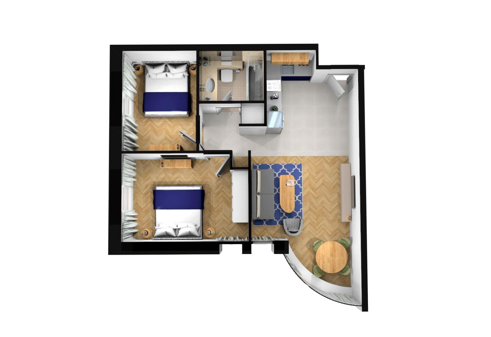 Two-Bedroom Apartment photo 3