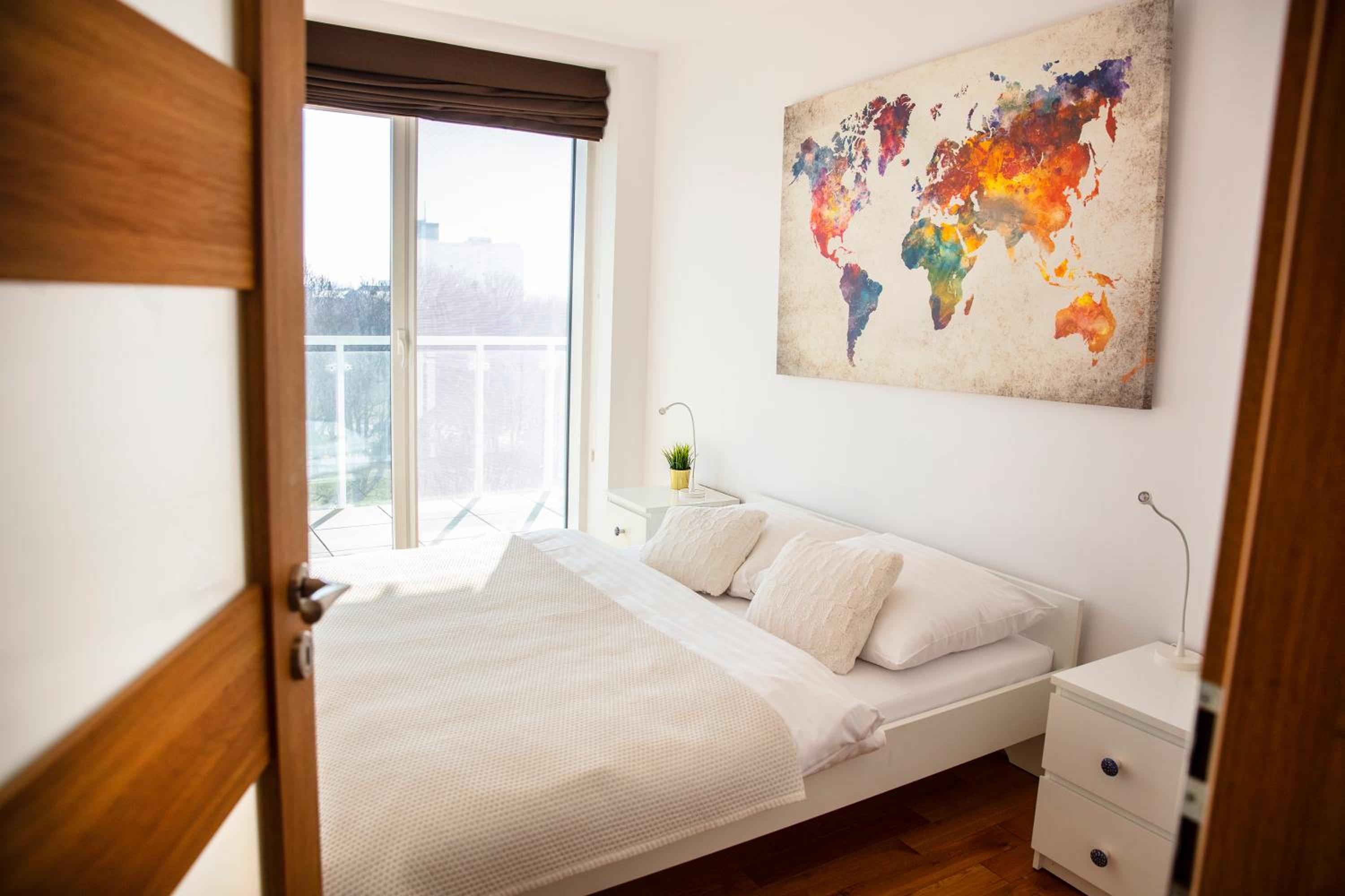 Two-Bedroom Apartment with Balcony