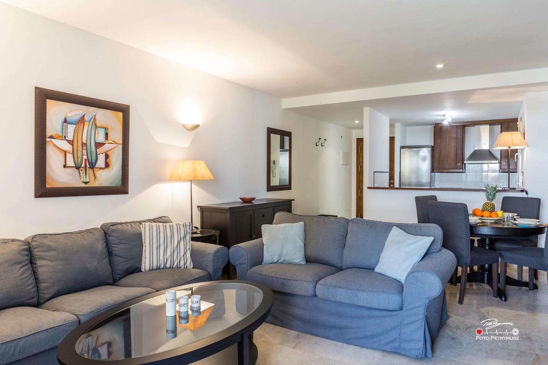 Apartamento con vista al jardín