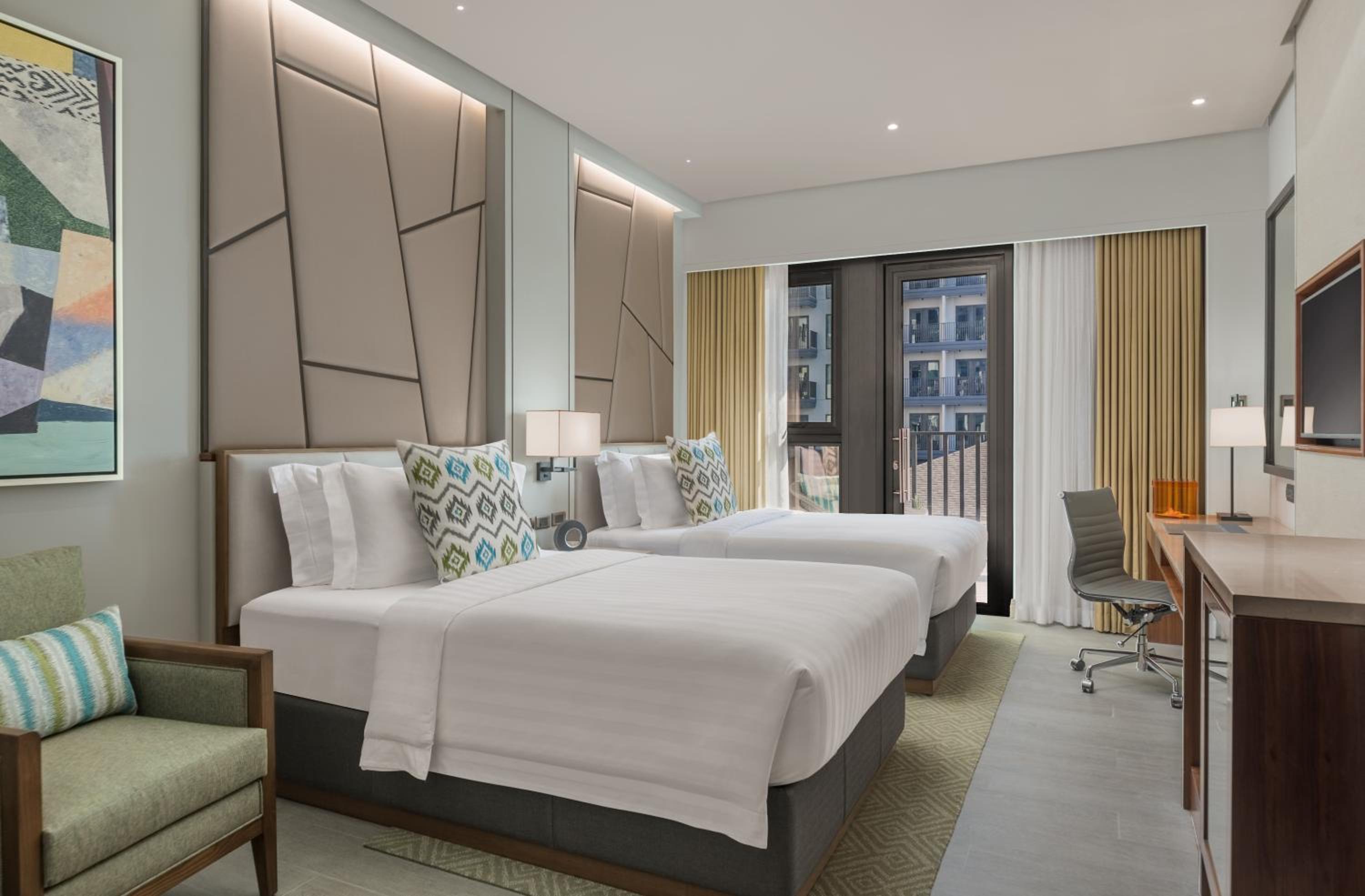 Deluxe Double or Twin Room with Pool View