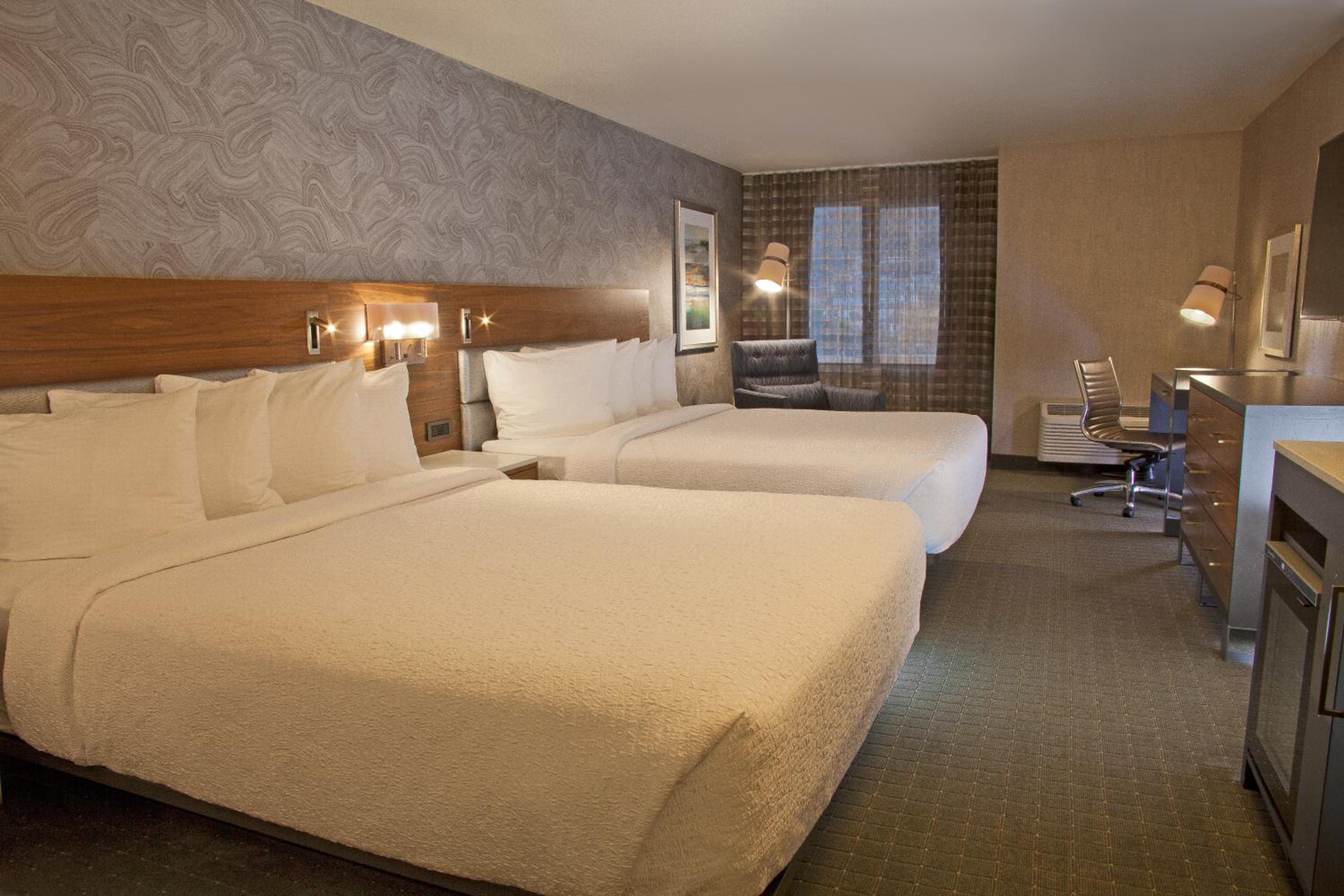Queen Room with Two Queen Beds with City View