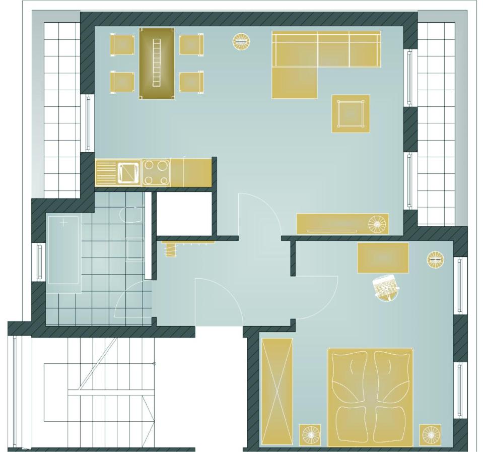 One-Bedroom Apartment photo 2