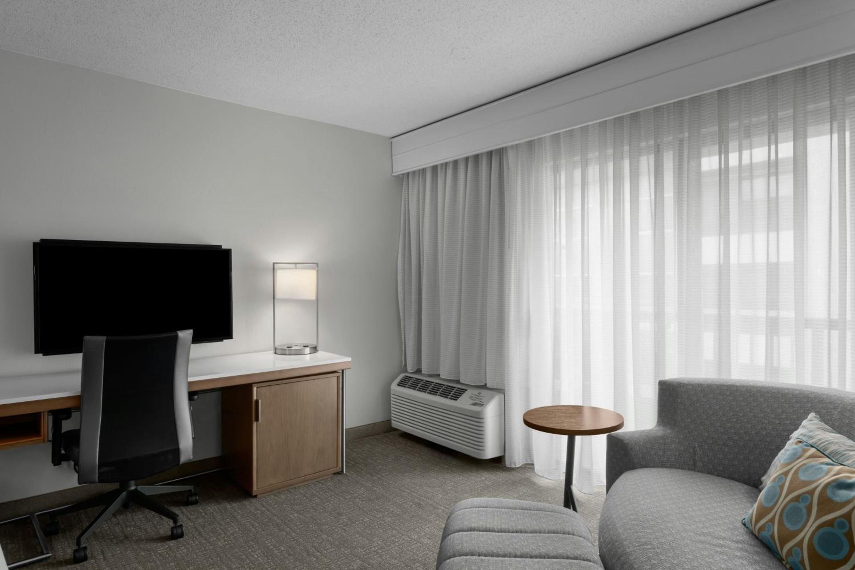 King Room with Roll-In Shower and Sofa Bed - Mobility Access