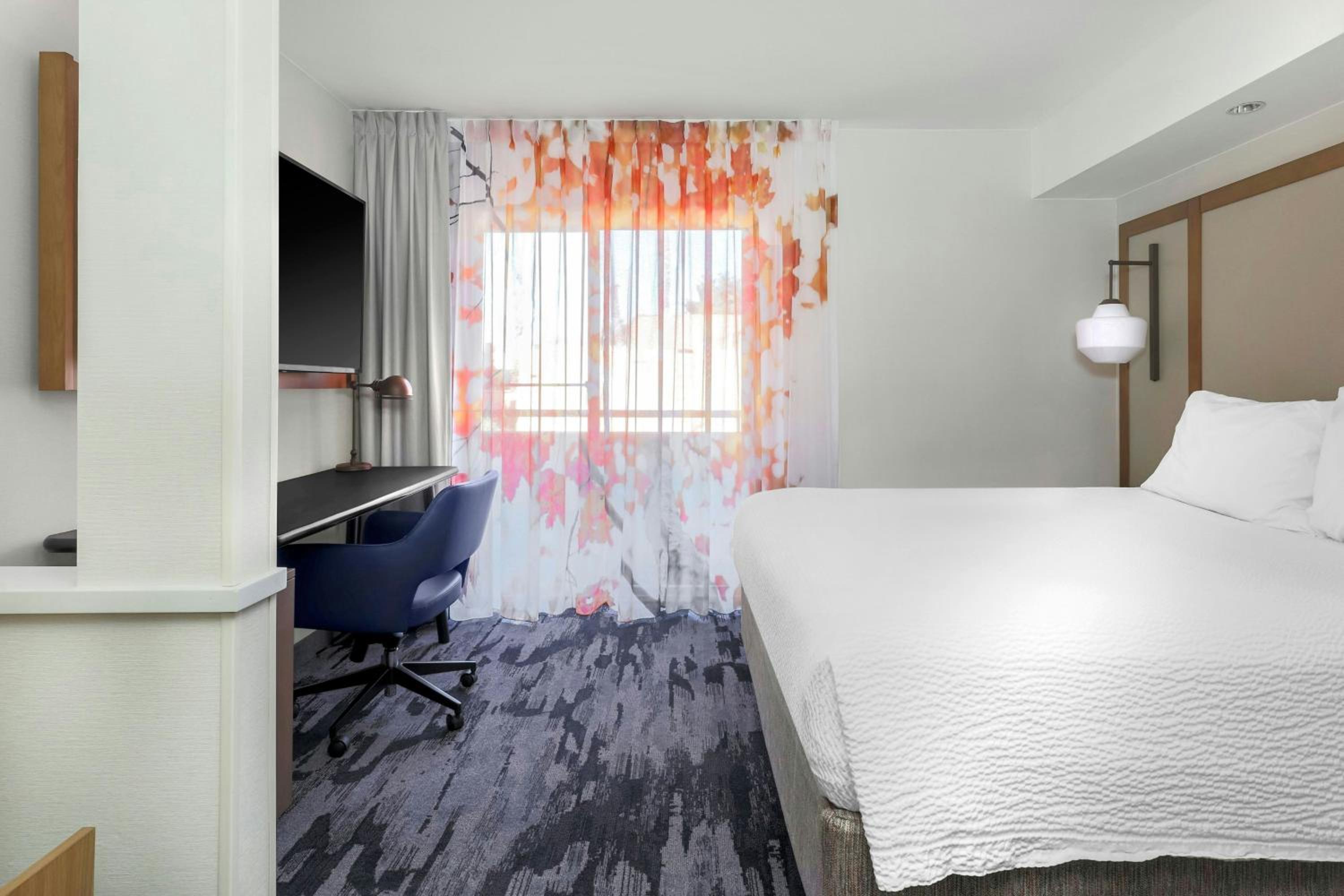 Studio with King Bed, Roll-In Shower and Sofa Bed - Mobility Access/Hearing Accessible