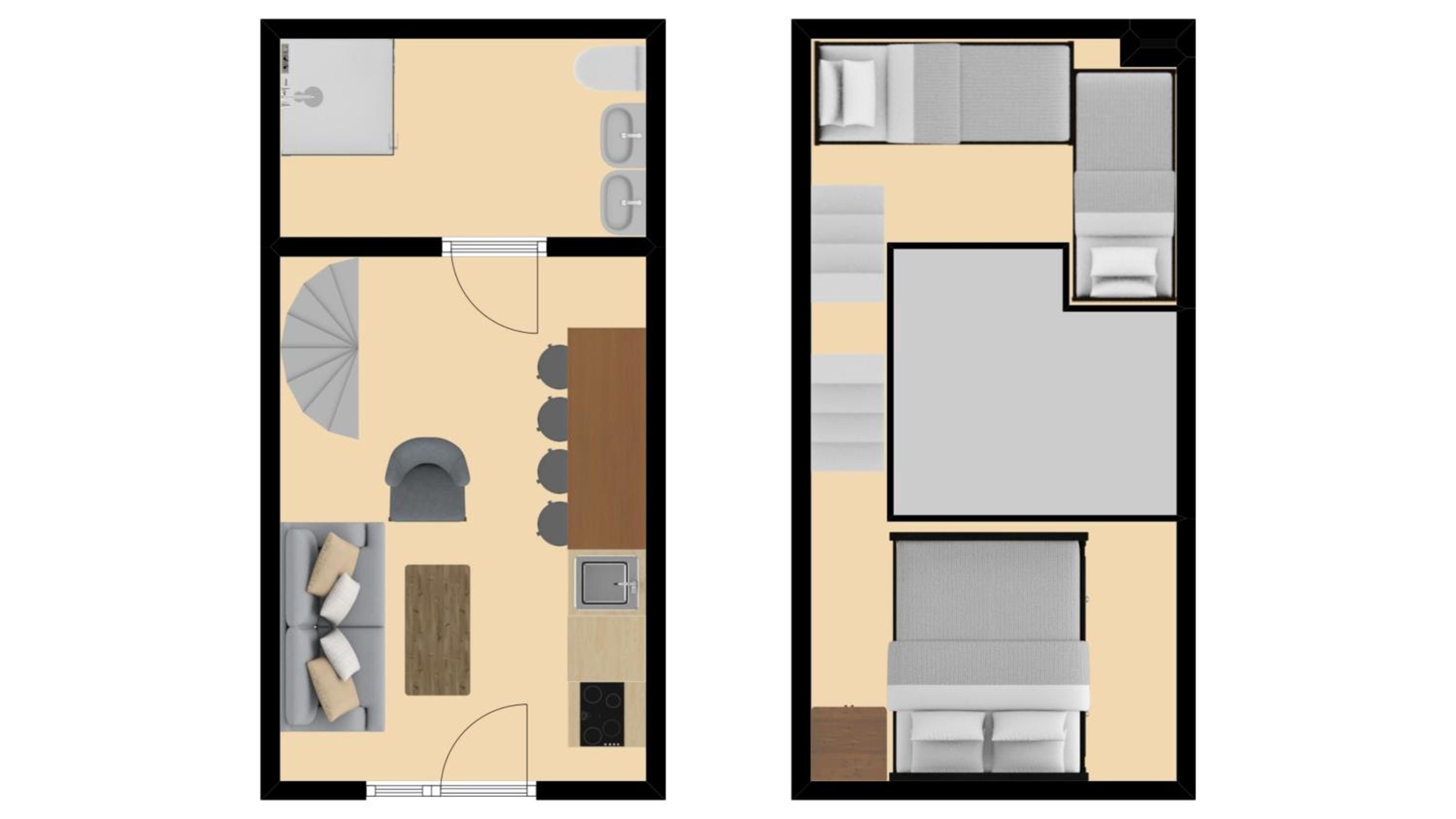 Duplex Quadruple Room photo 2