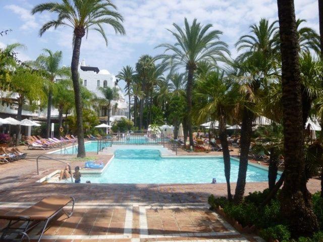 Apartamento con vista al jardín