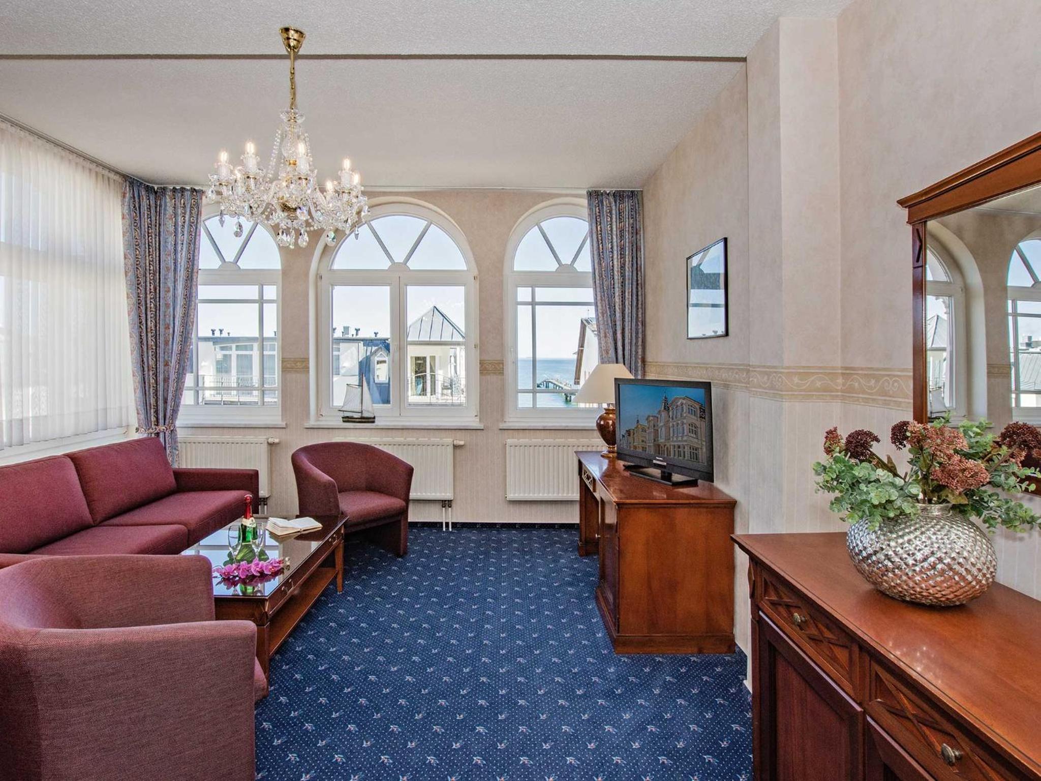 Two-Bedroom Apartment with Sea View - Second Floor left