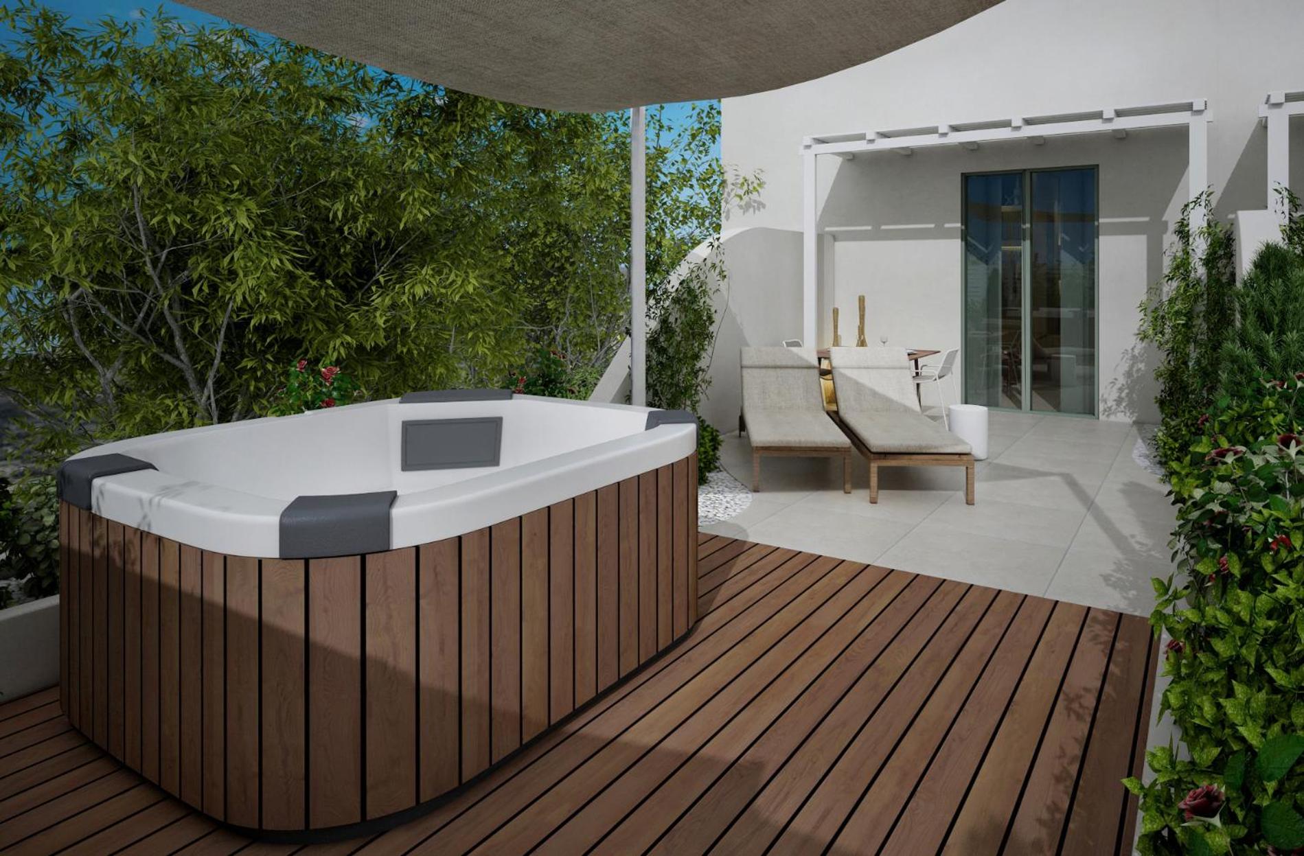 Junior Studio Suite with Garden View and Outdoor Hot Tub - Photo 6