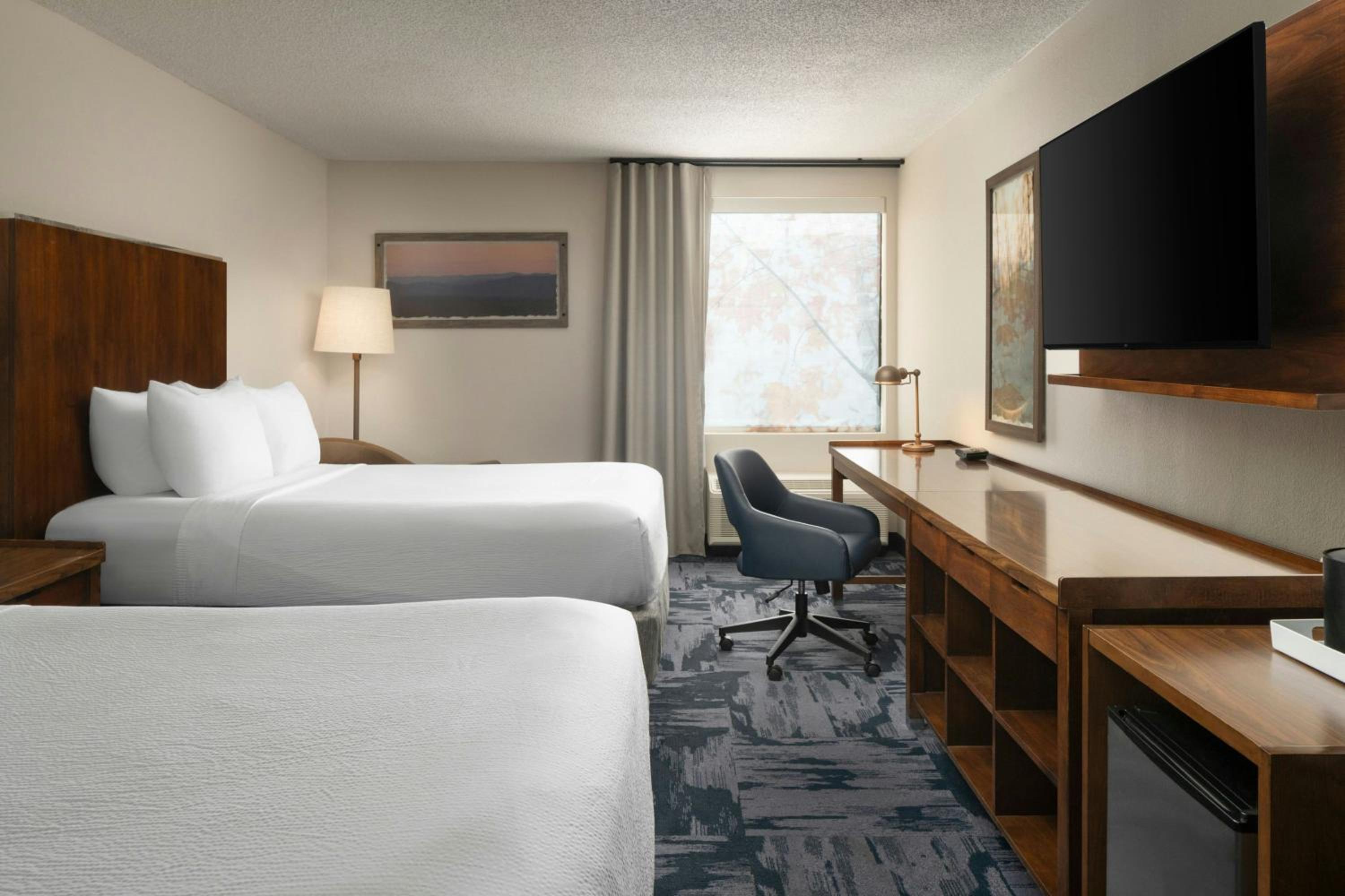 Double Room with Two Double Beds - Hearing Accessible