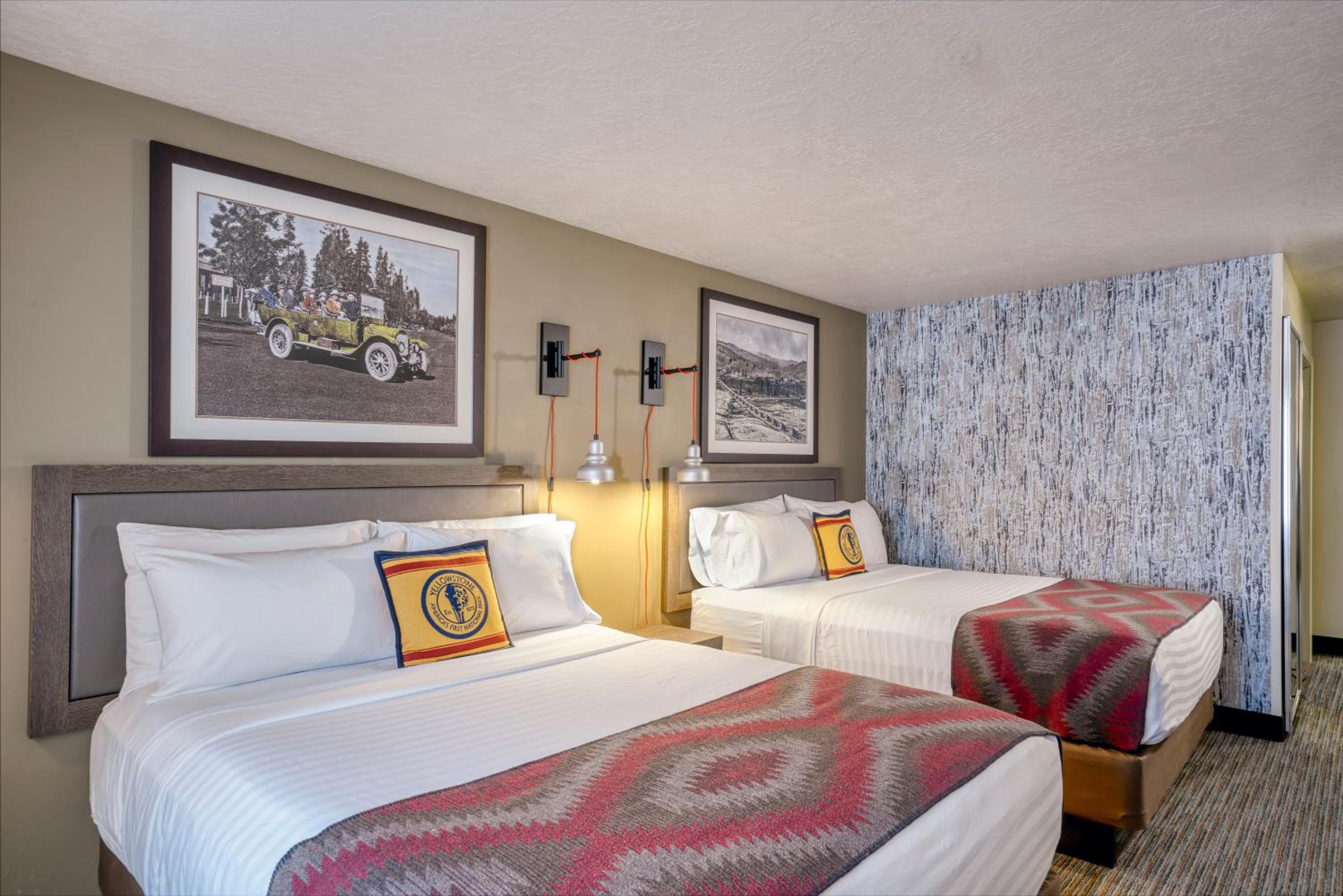 Deluxe Queen Room with Two Queen Beds at Yellowstone Park Hotel in West Yellowstone