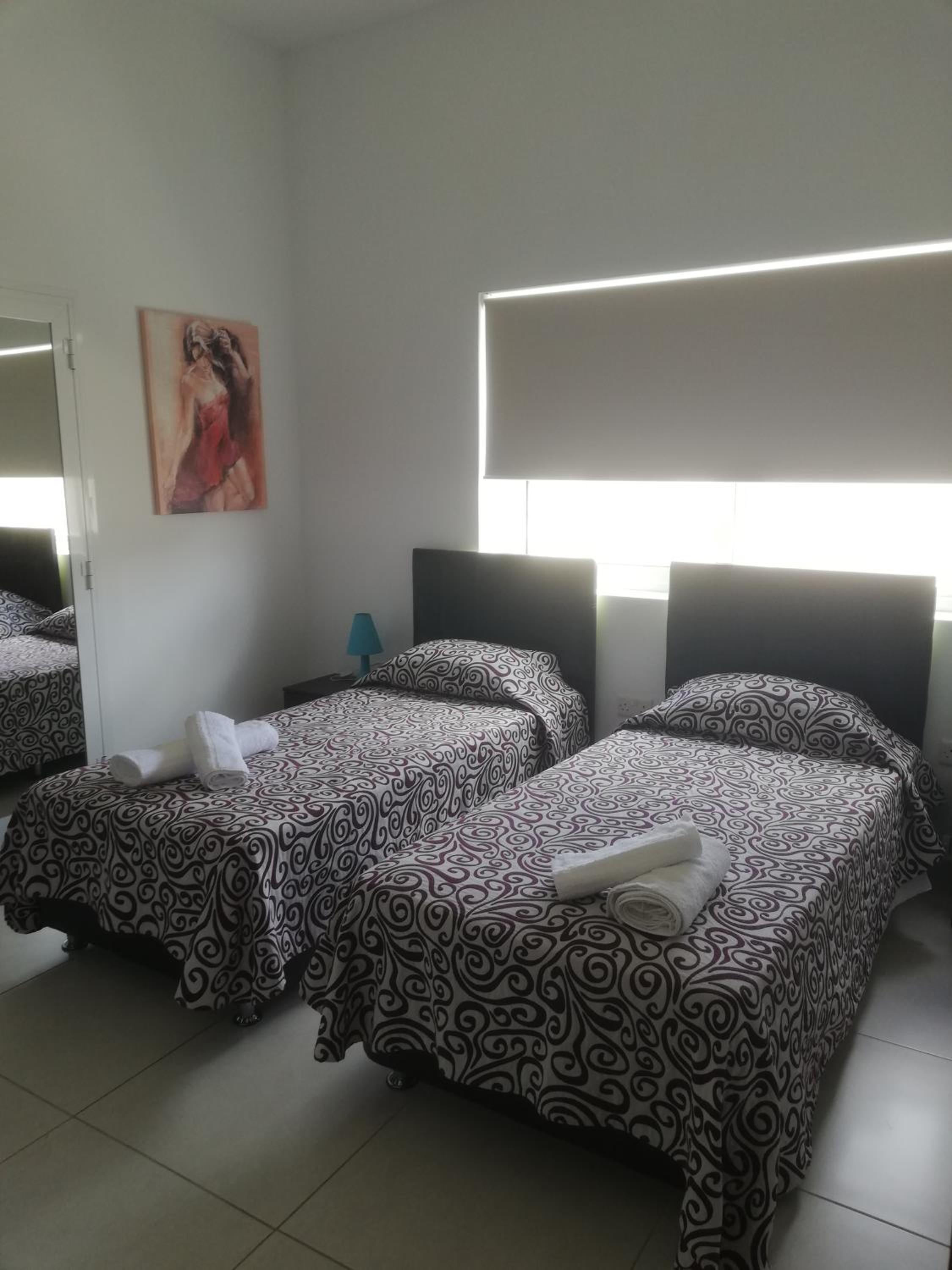 Twin Room with Private External Bathroom