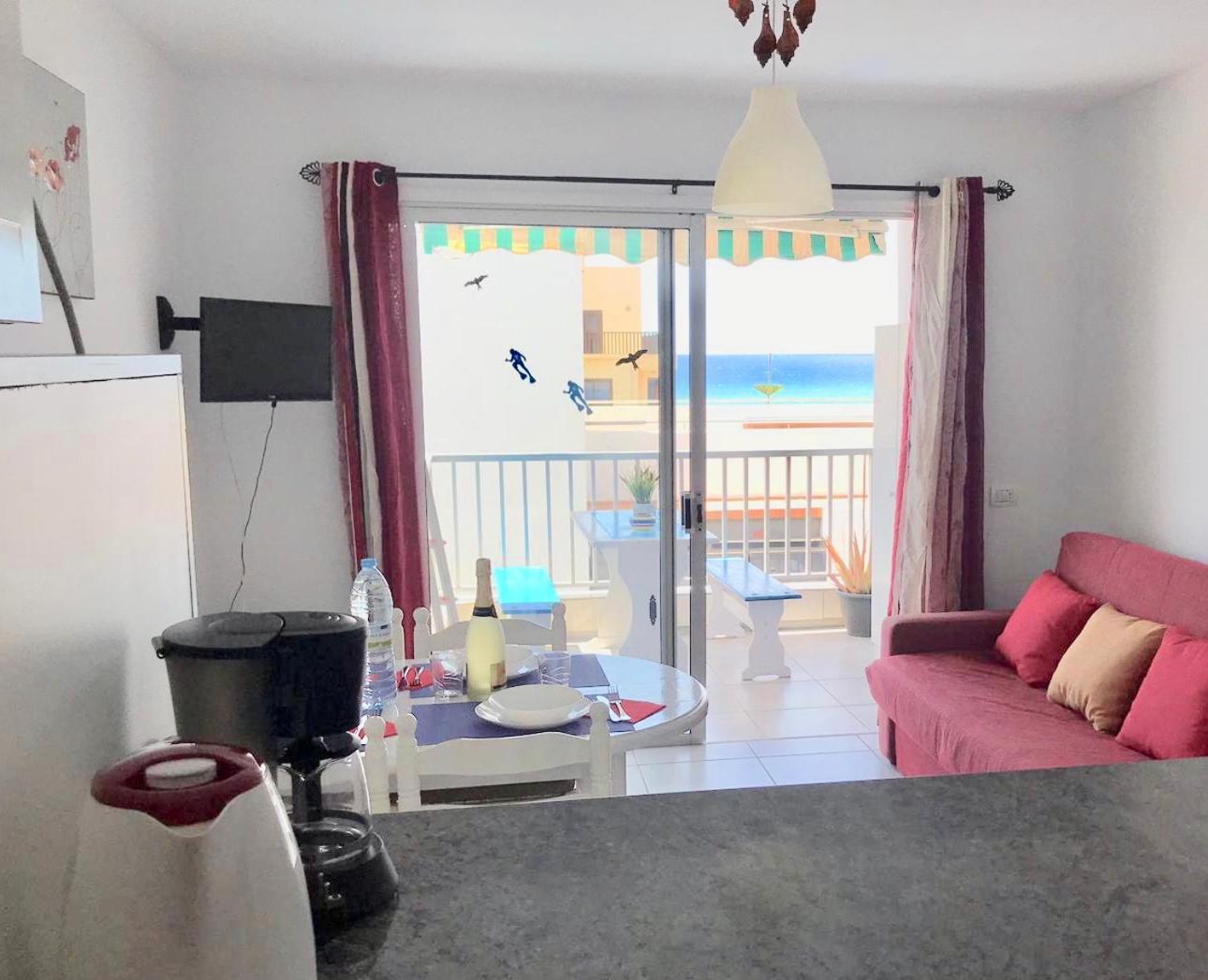 Apartamento con vista al mar