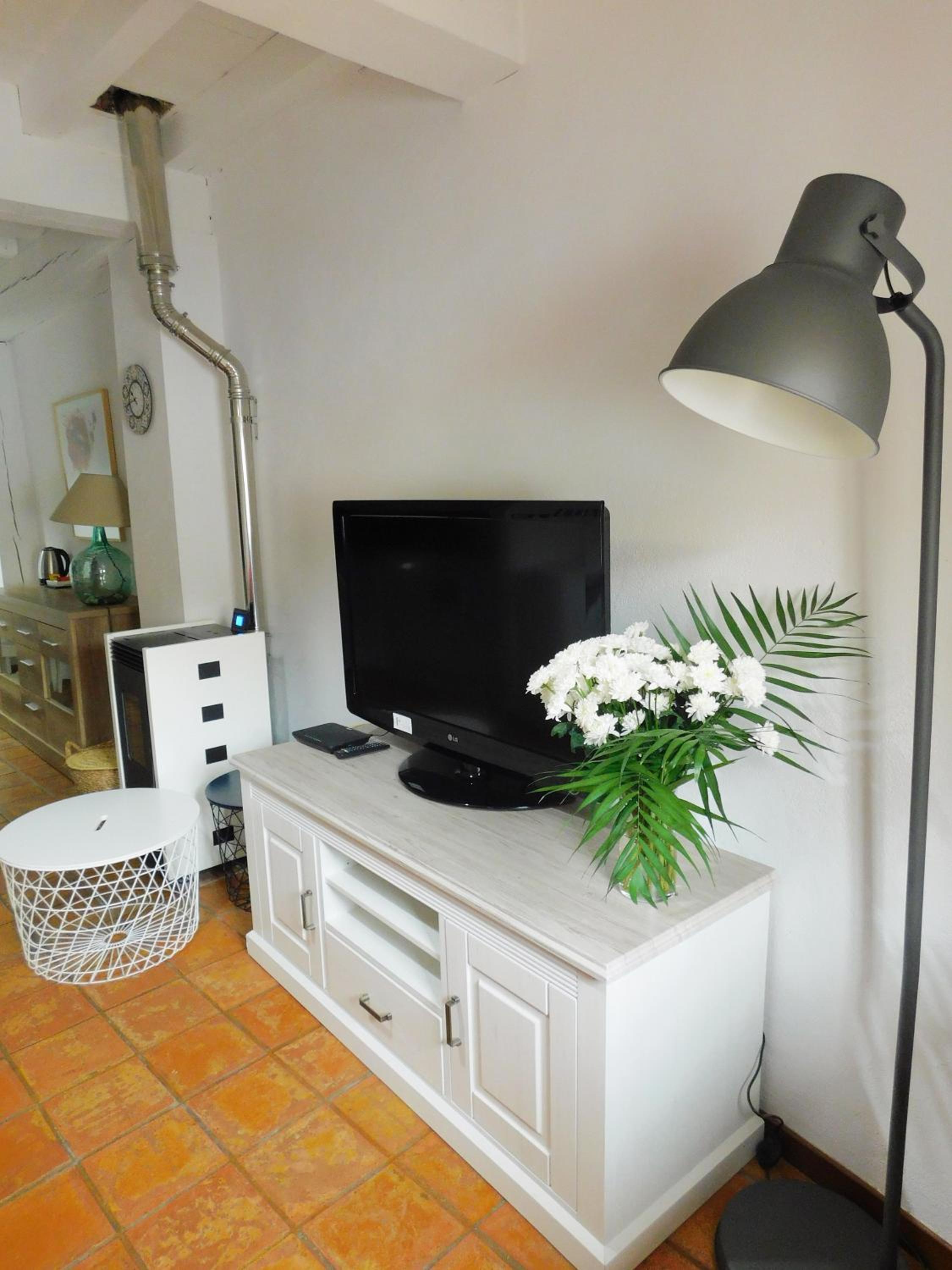 Apartamento con vista al jardín