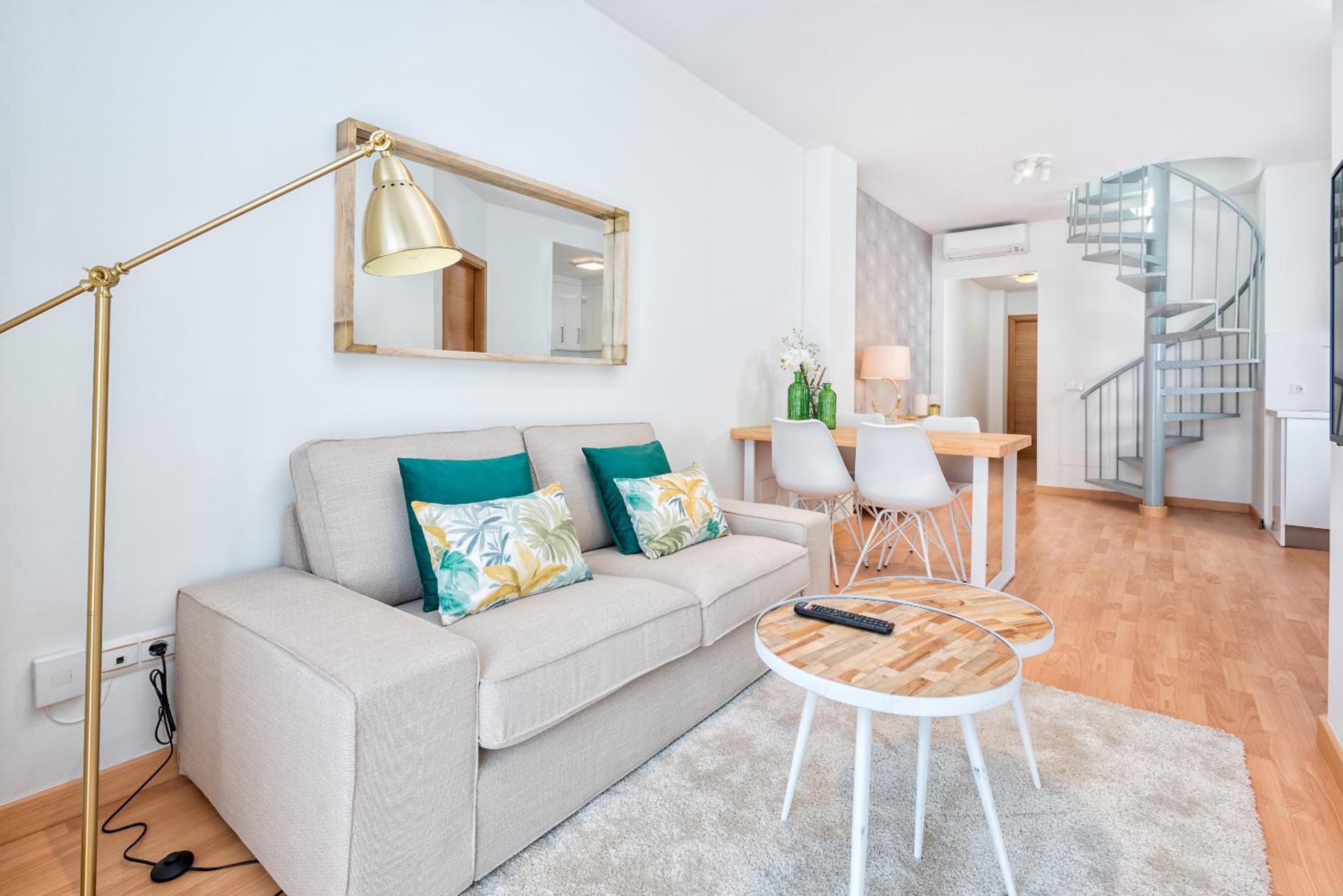 Apartamento de dos habitaciones