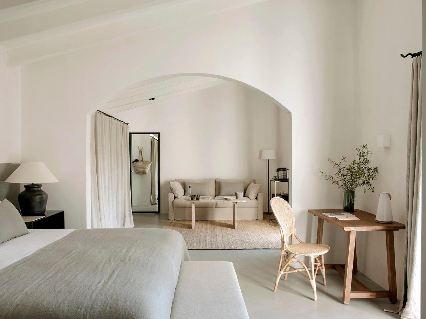 Suite con vista al jardín