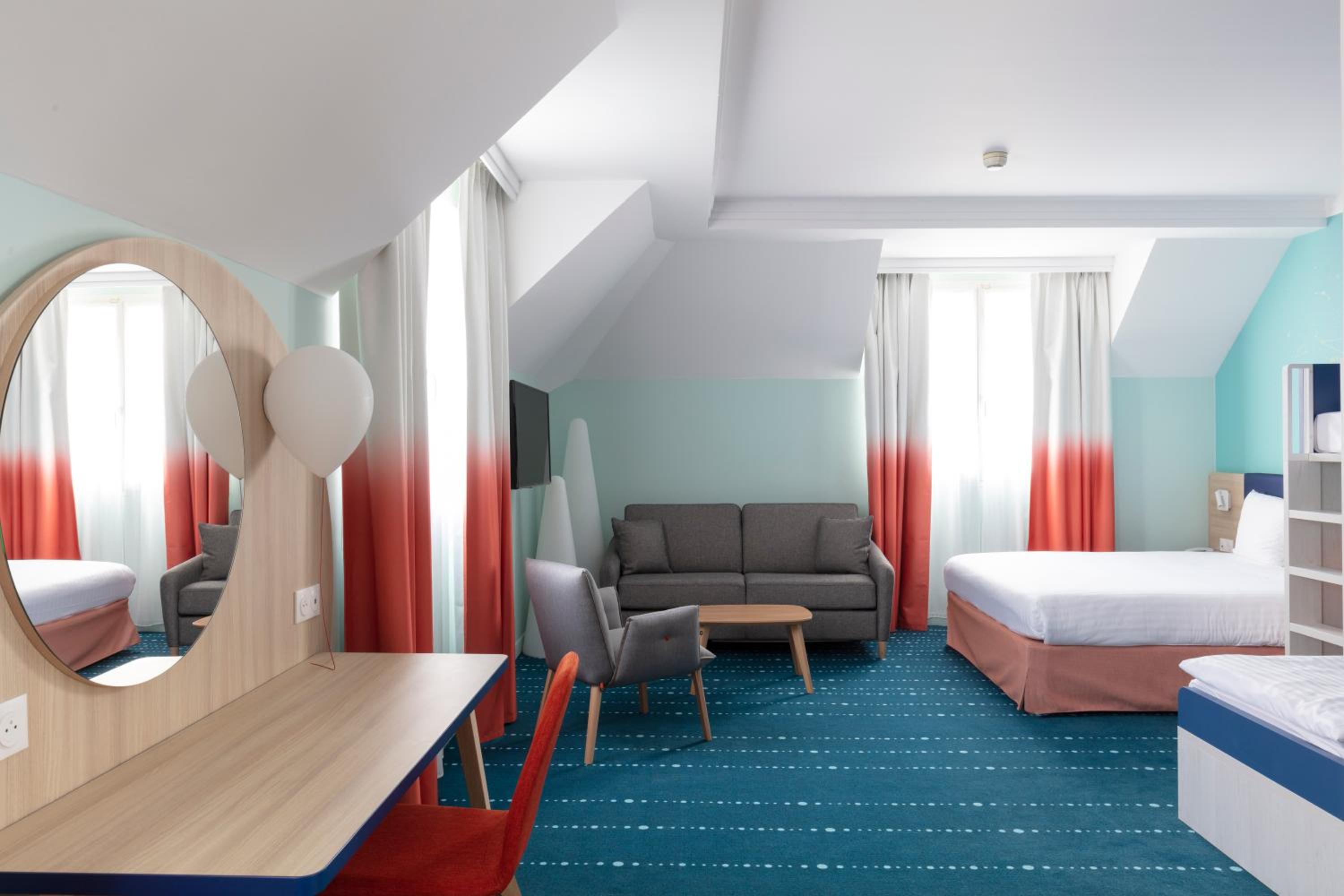 Relax in stylish comfort and modern design.