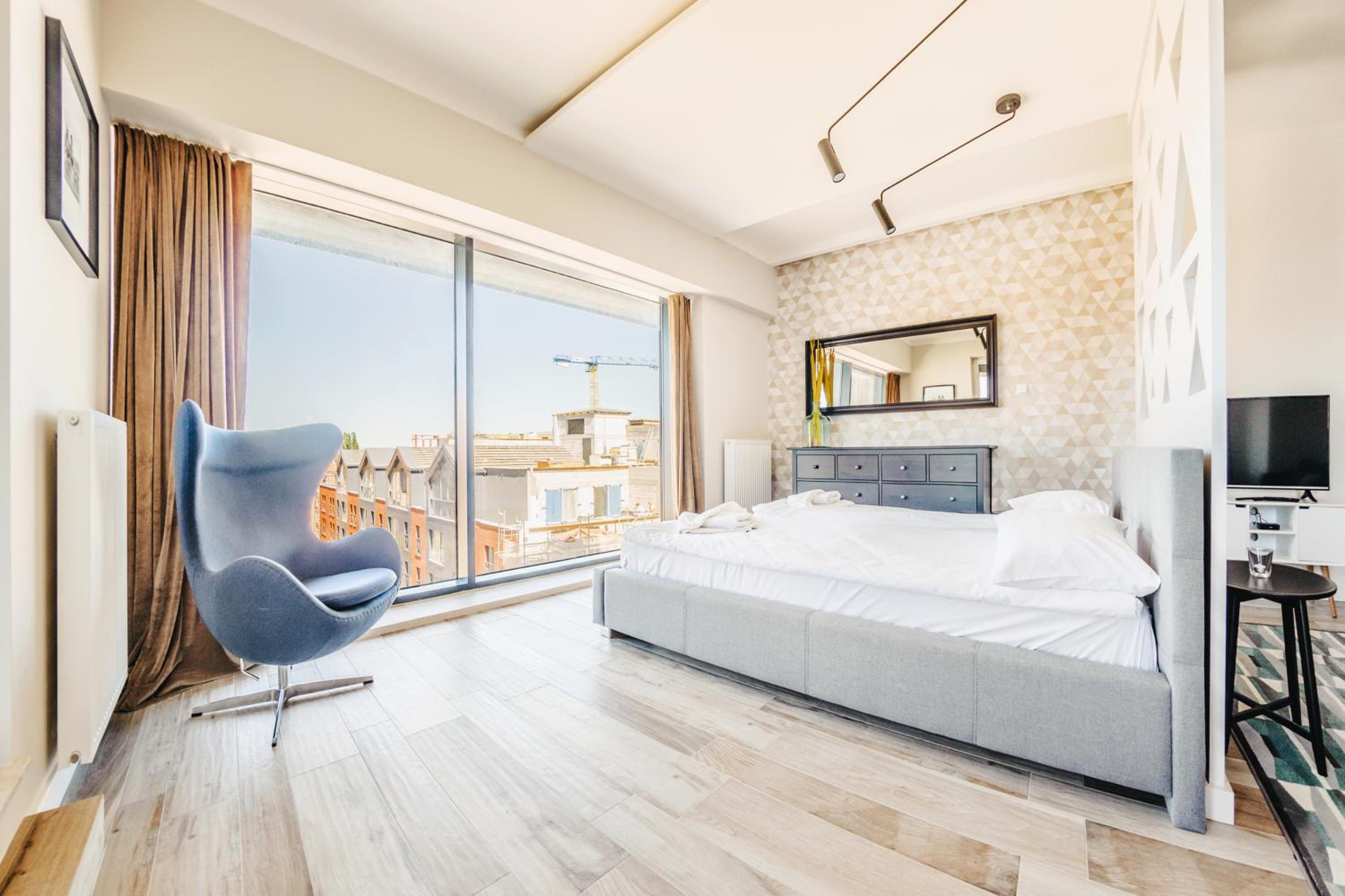 Premium studio apartment with river view