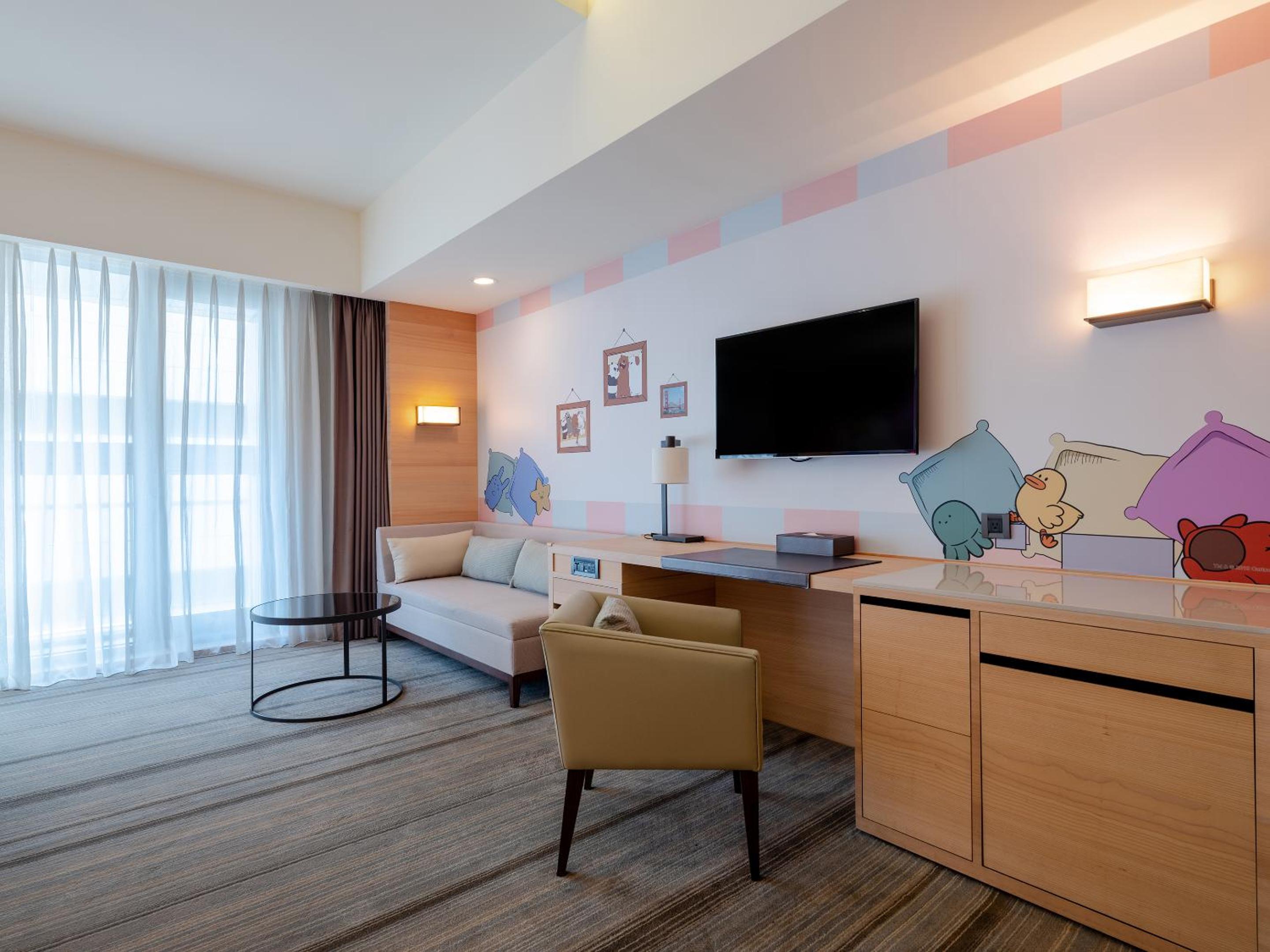 Cartoon Network Room Two Double Beds photo 2